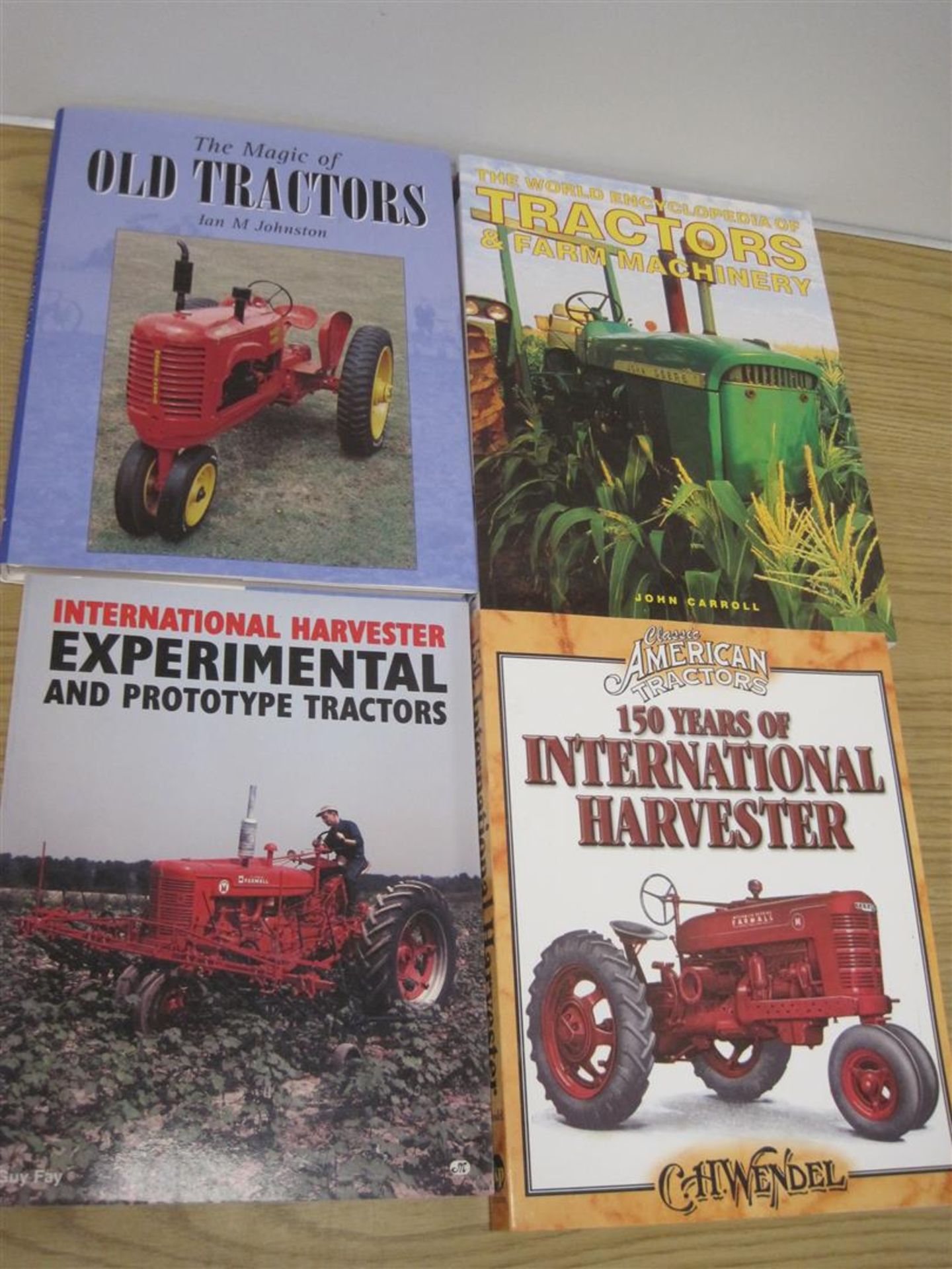 The Magic of old Tractors by Johnson, Encyclopedia of Tractors by Carroll, International Harvester