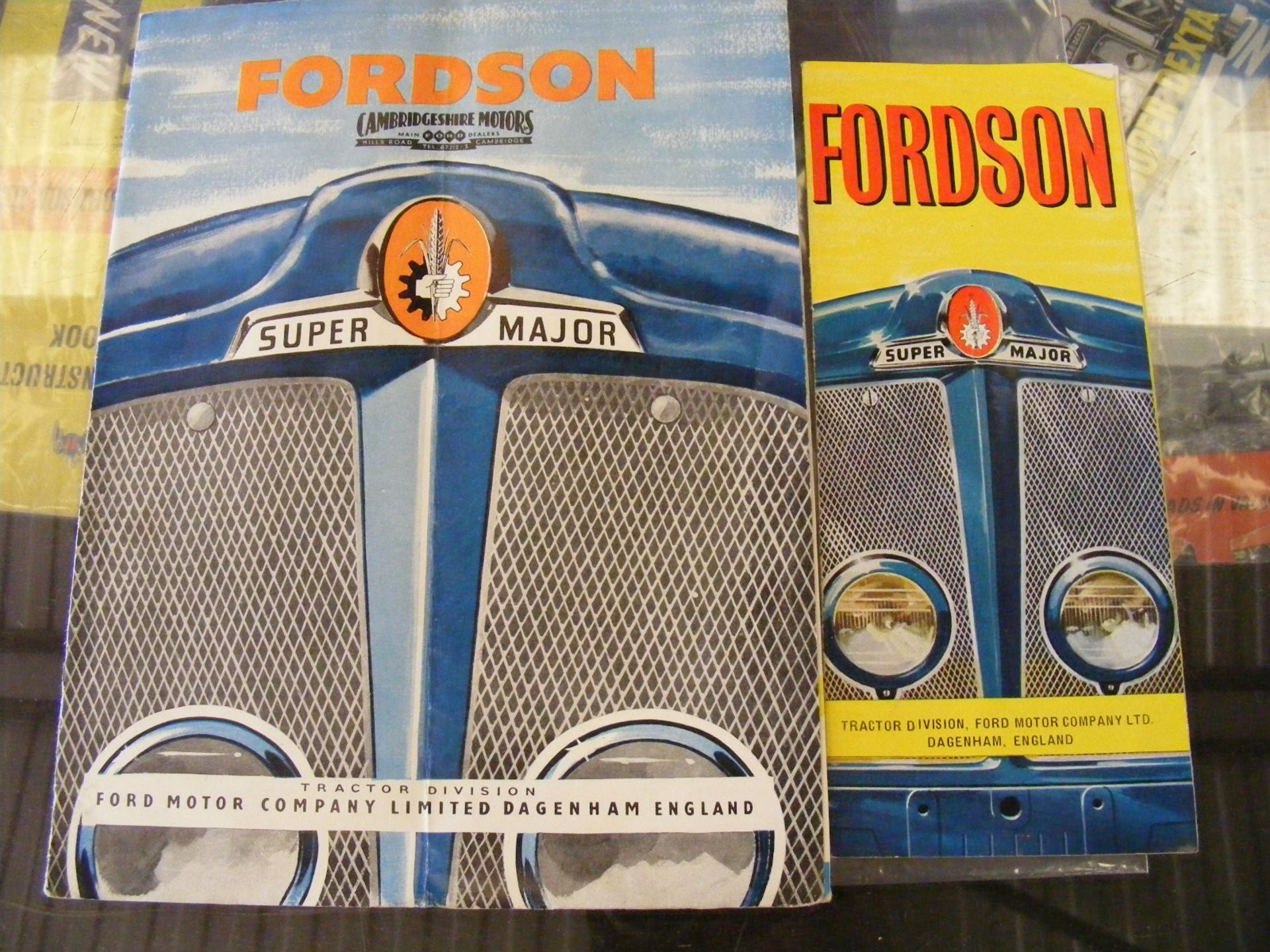 Fordson Super Major leaflets