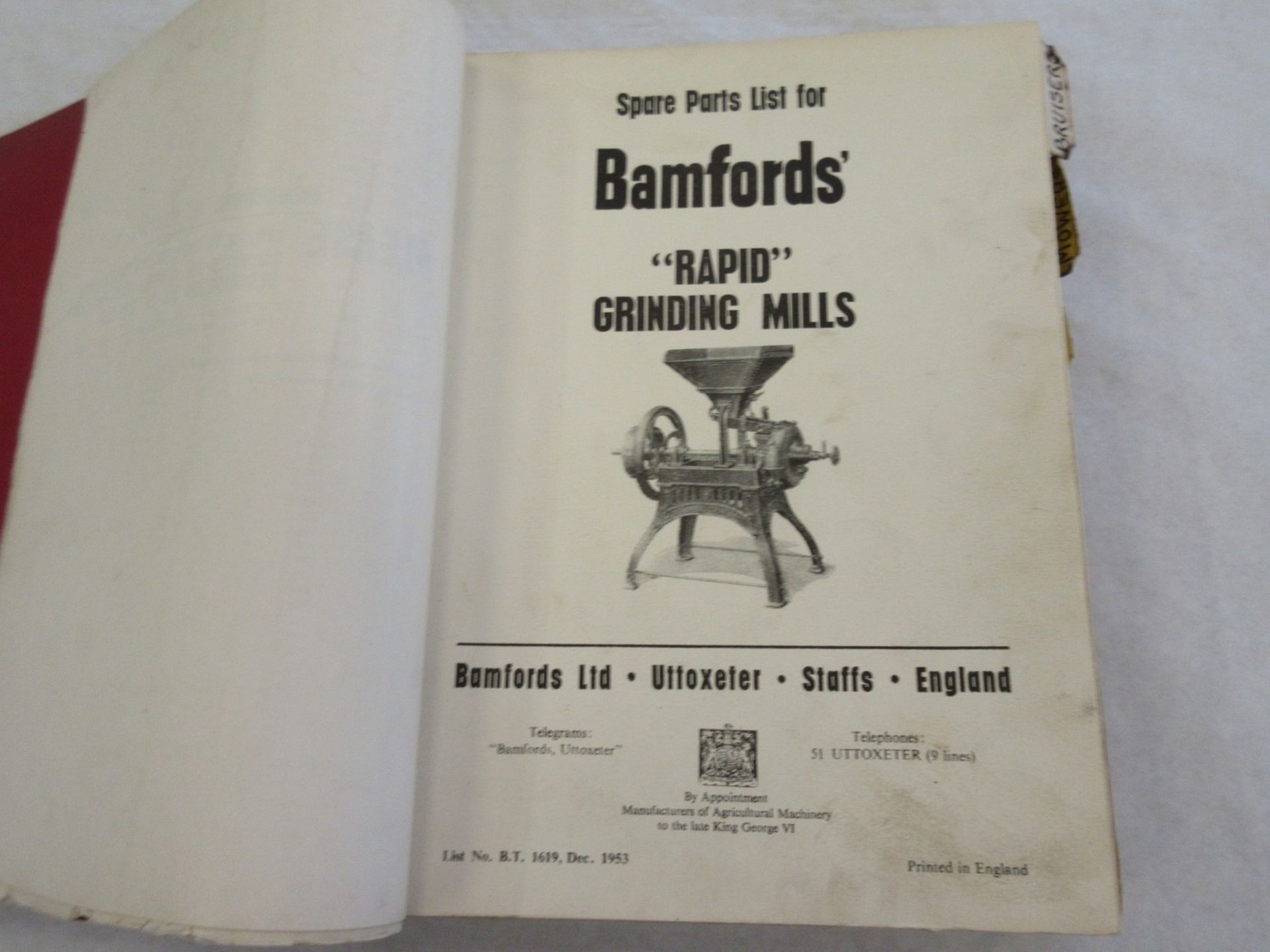 Bamford Farm Machinery catalogue - Image 2 of 4