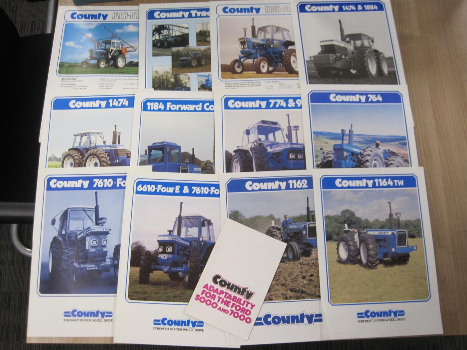 County tractor flyers, 1970s (13)