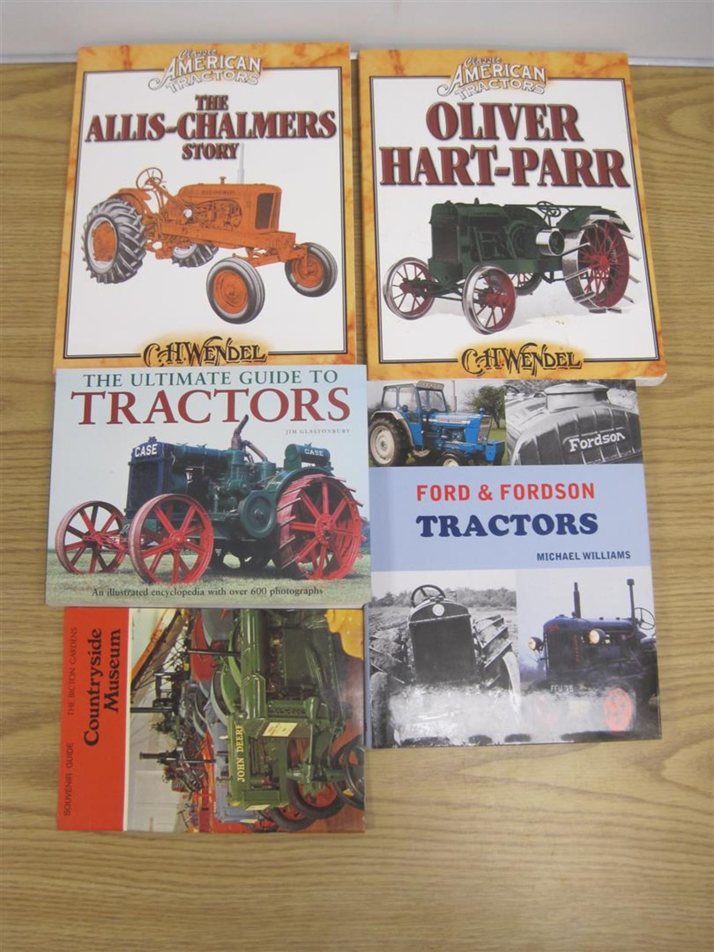 Allis Chalmers Story and Oliver Hart Parr by Wendell, The Ultimate Guide to Tractors by Glastonbury,