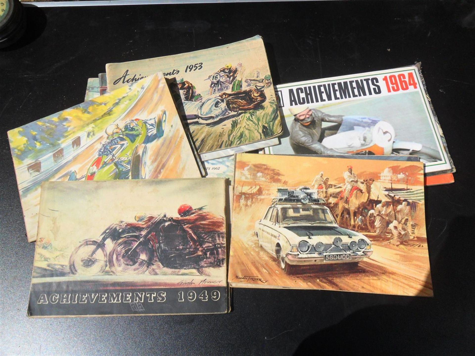 Castrol achievements booklets 1949-65