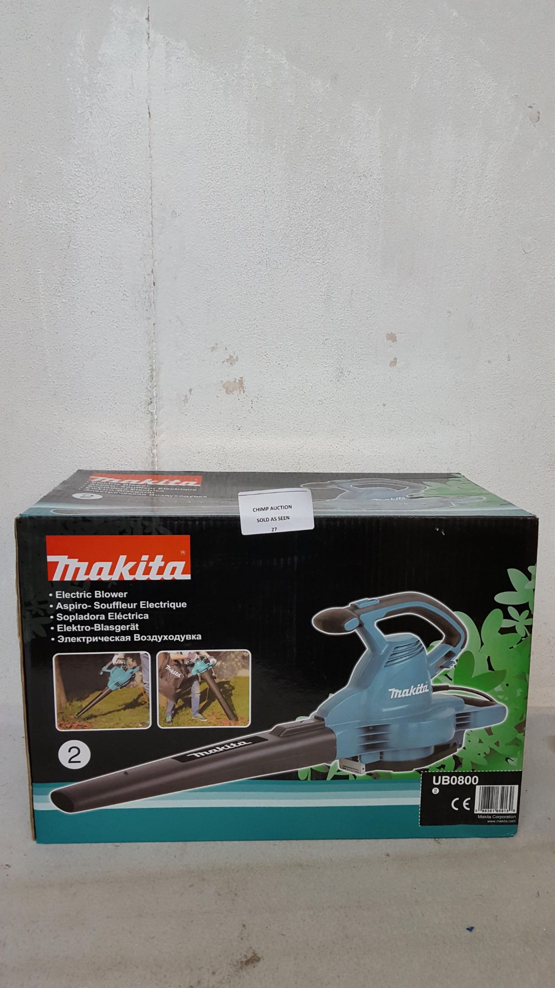 BRAND NEW Makita UB0800 leaf blower - leaf blowers RRP £129.99.