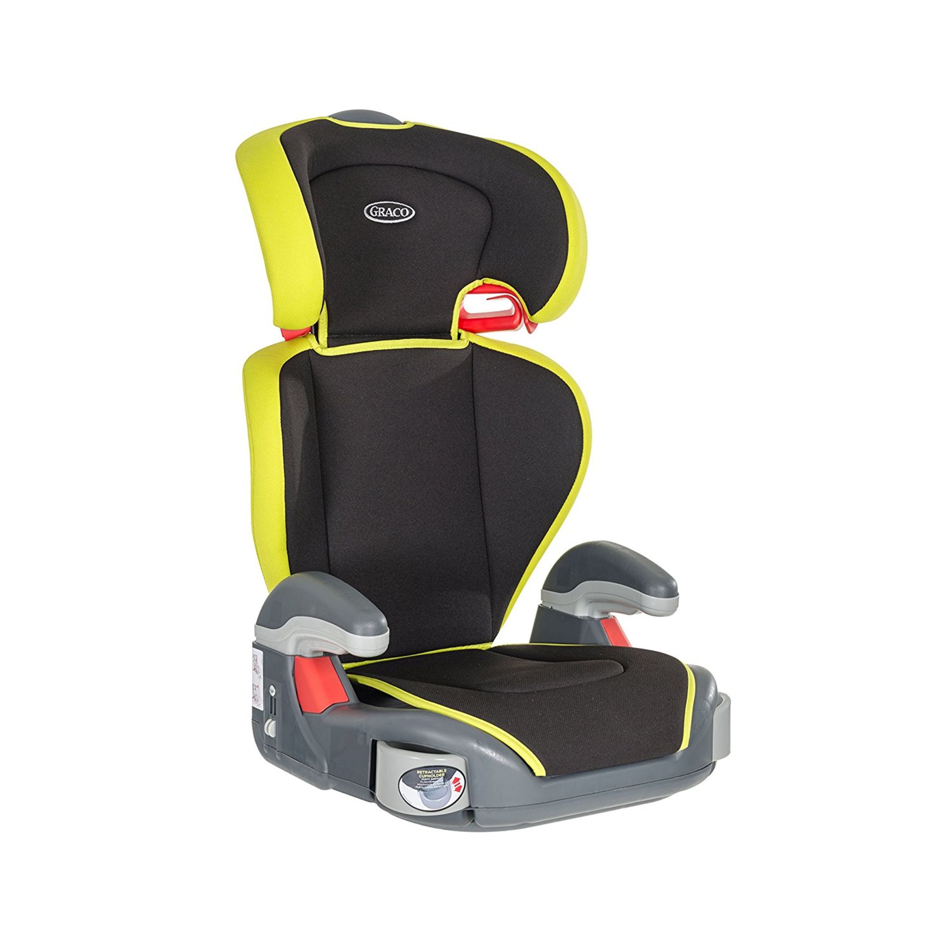 BRAND NEW Graco Junior Maxi Plus Group 2/3 Car Seat - Sport Lime