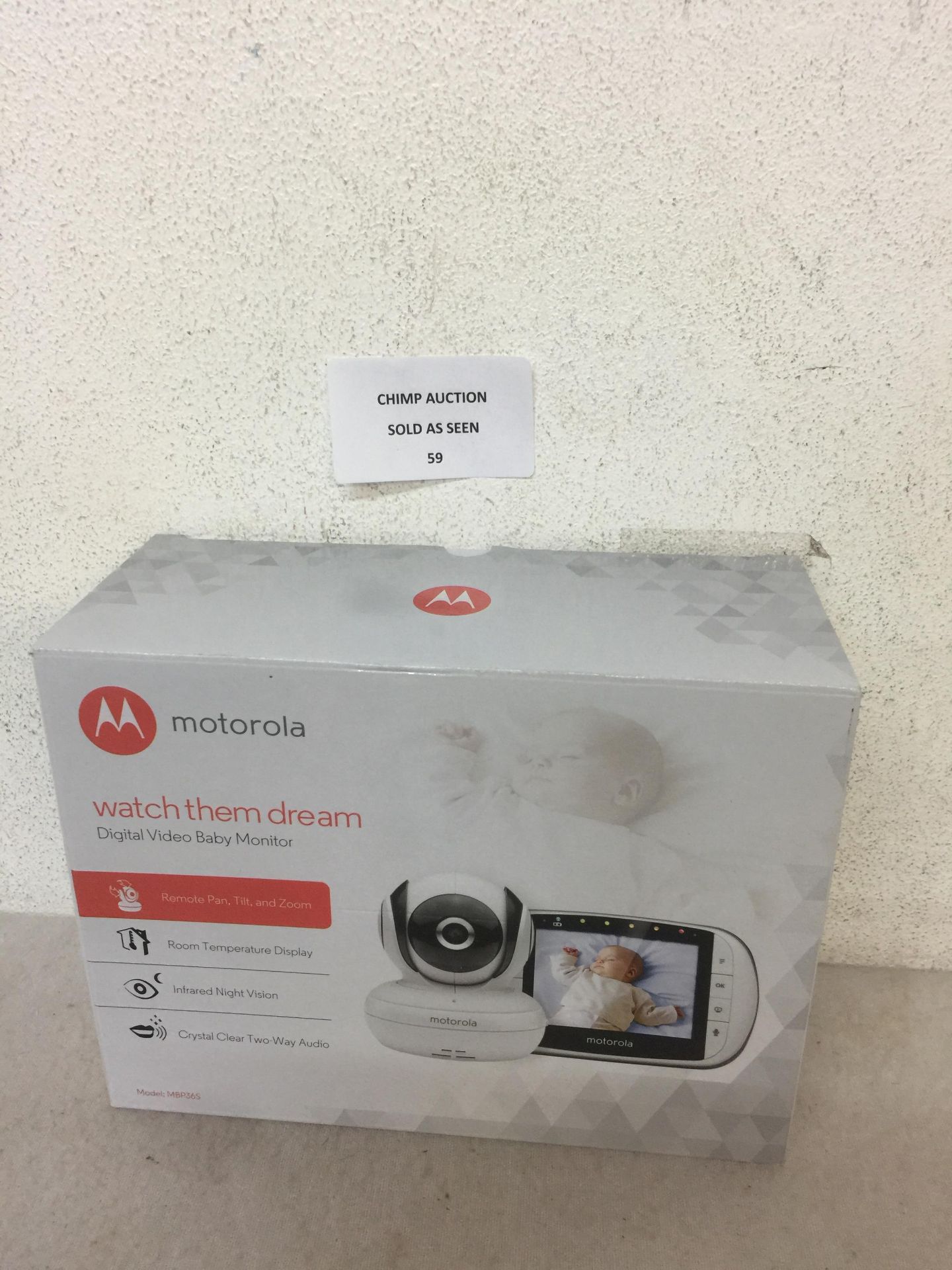 Motorola MBP36S Digital Video Monitor RRP £129.99.