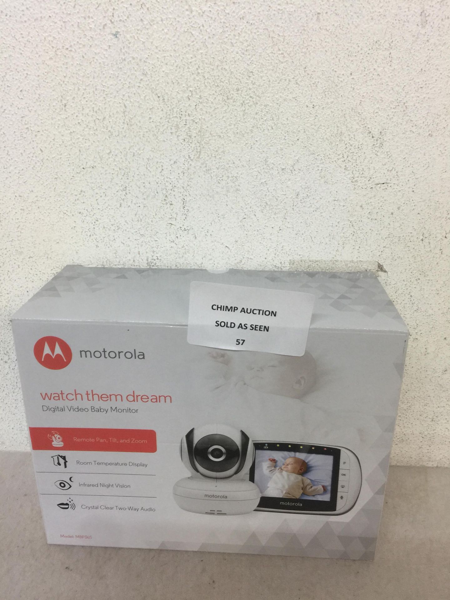 Motorola MBP36S Digital Video Monitor RRP £129.99.