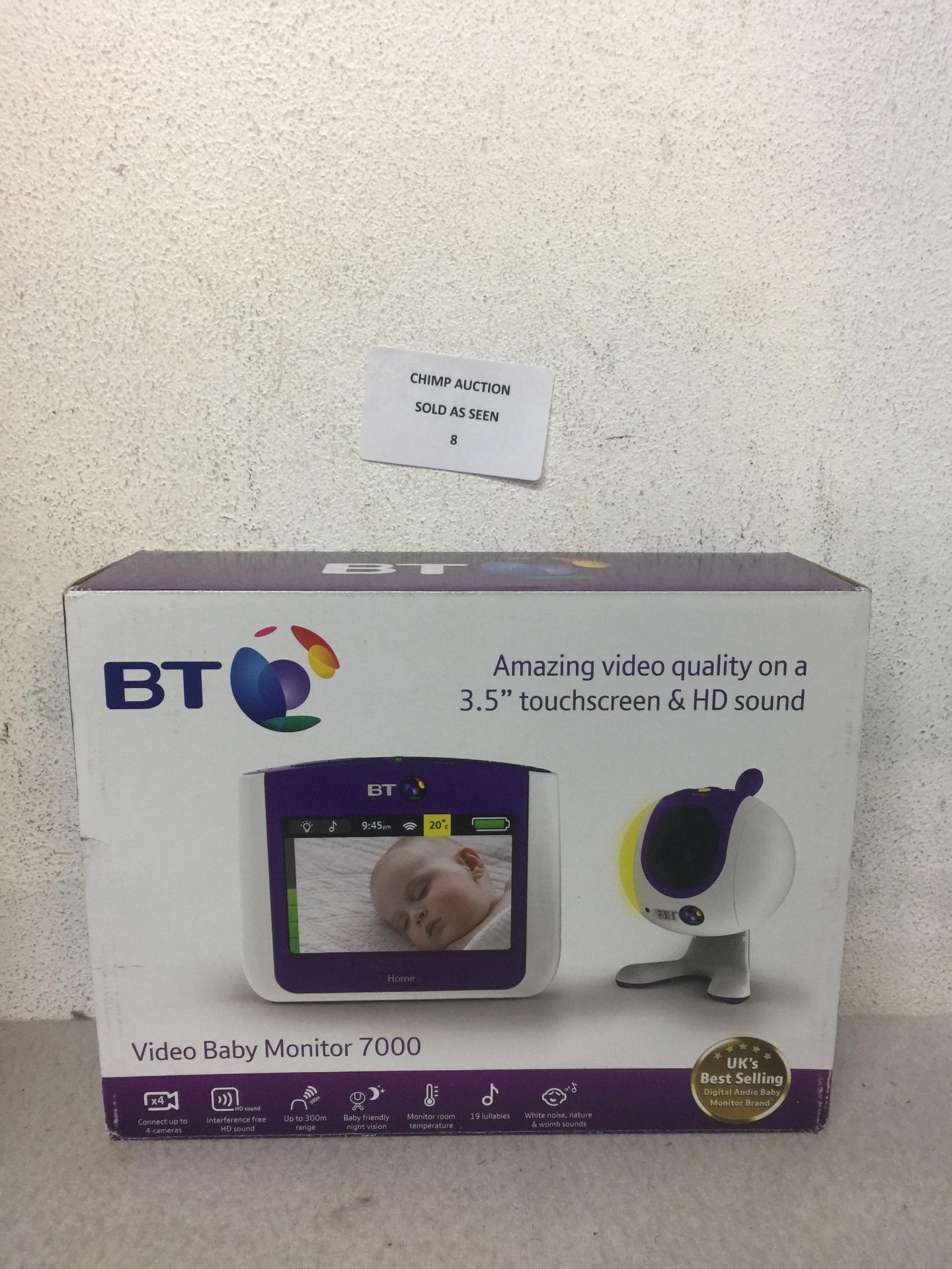 BT Video Baby Monitor 7000 - RRP £199.99