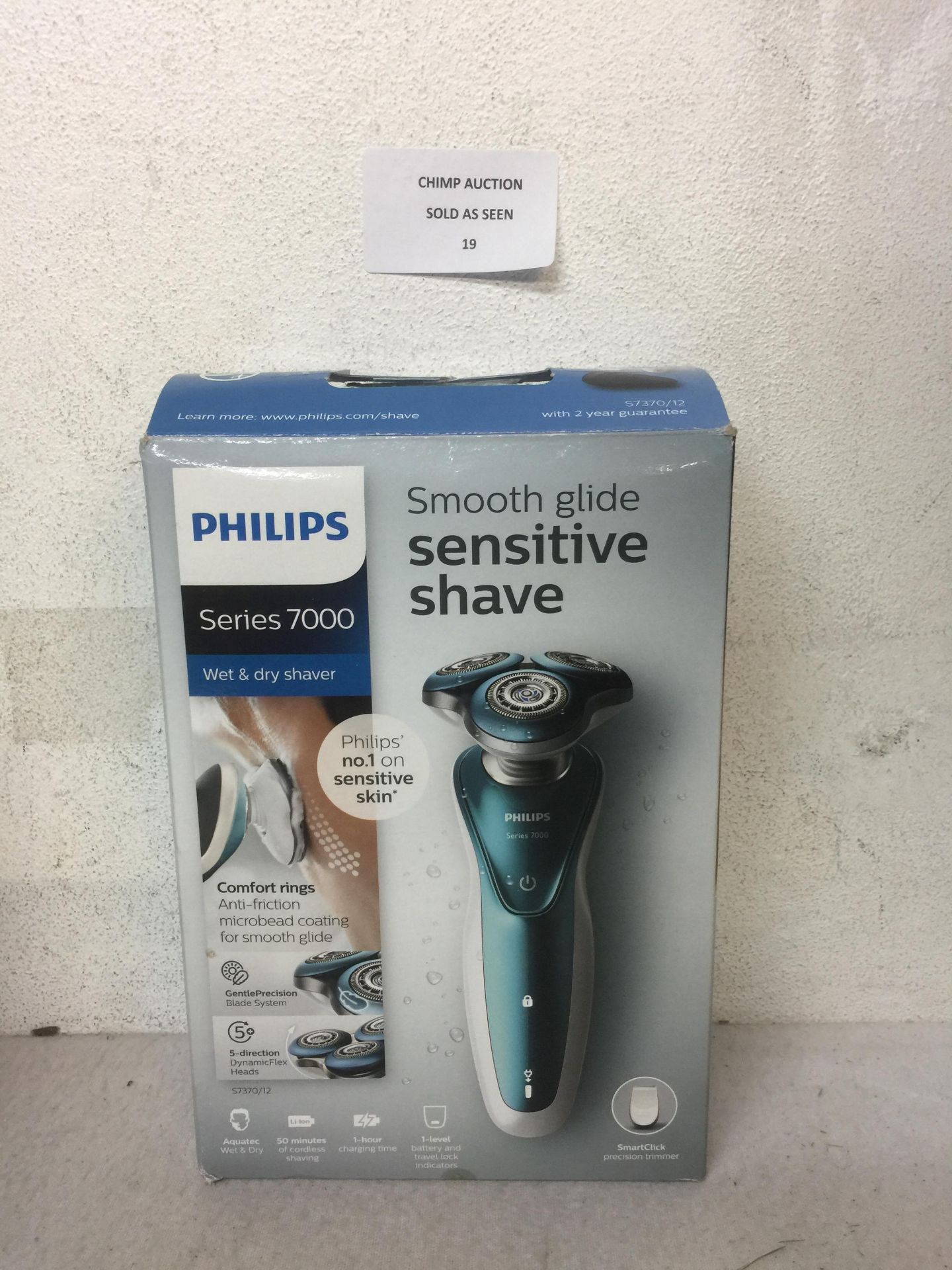 Philips Series 7000 Wet & Dry Men's Electric Shaver S7370/12 RRP £249.99.