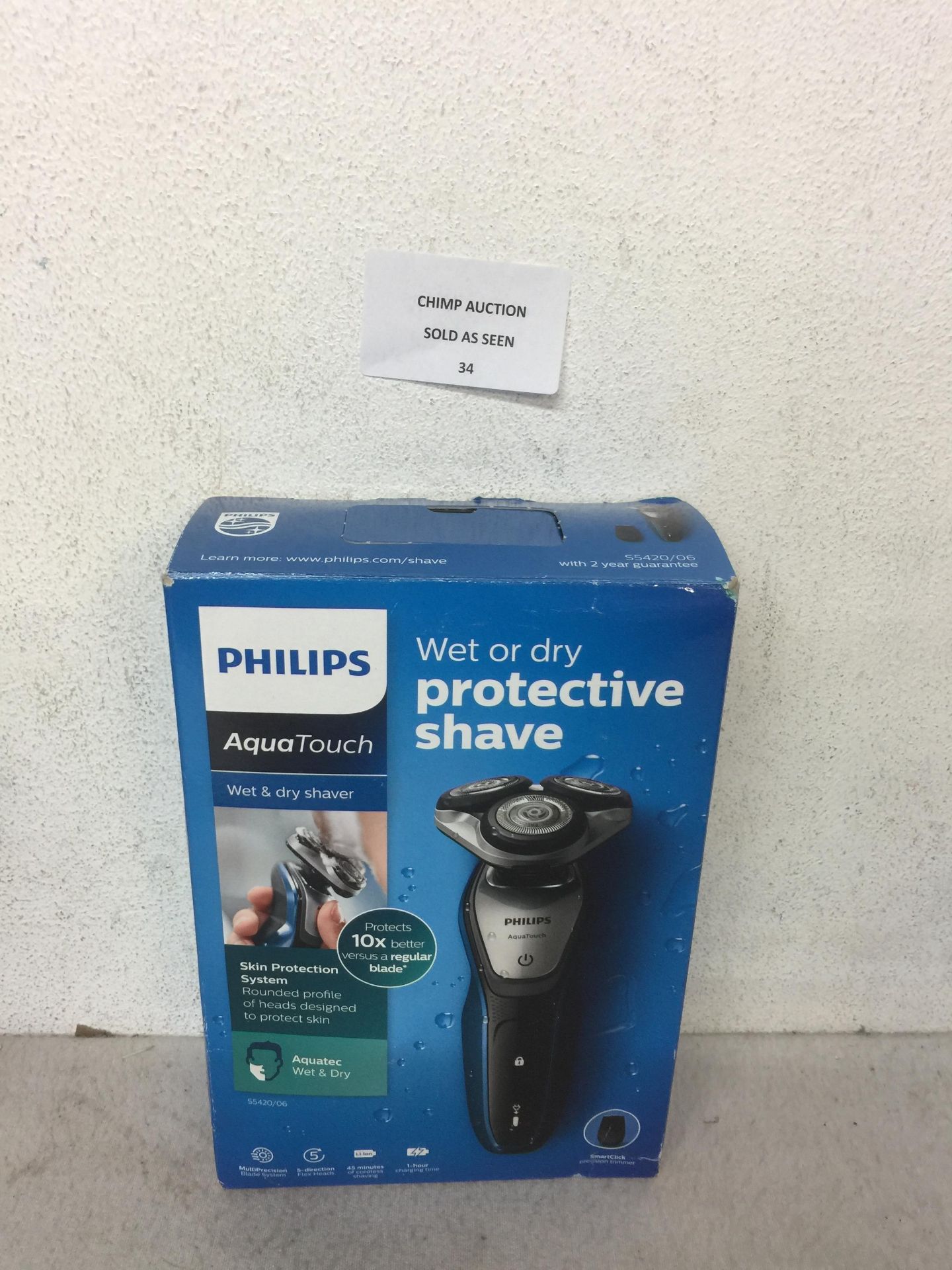 Philips Series 5000 Wet & Dry Men's Electric Shaver S5420/06.