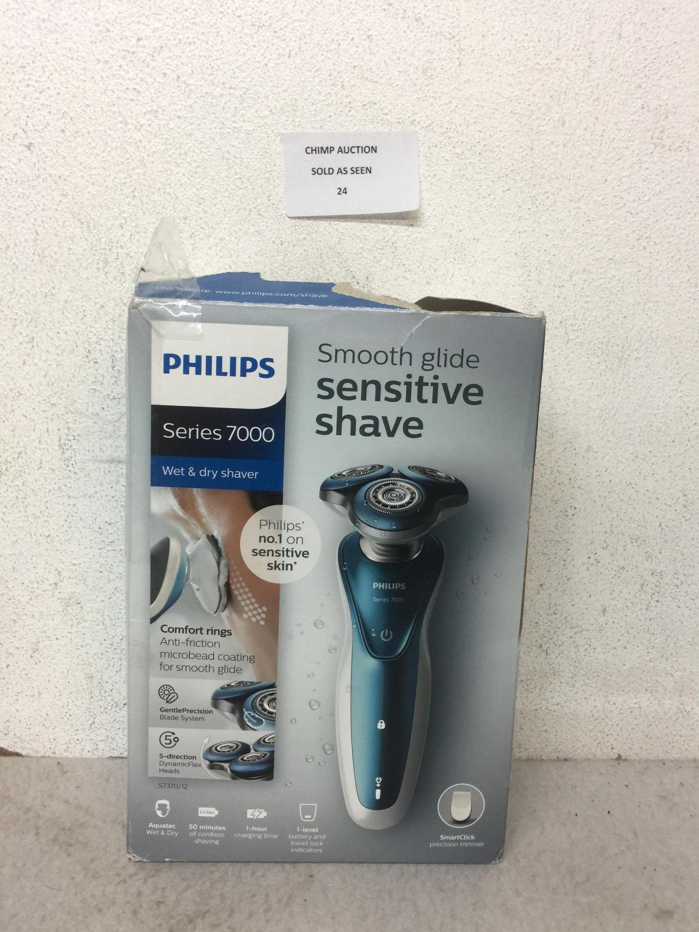 Philips Series 7000 Wet & Dry Men's Electric Shaver S7370/12 Trimmer