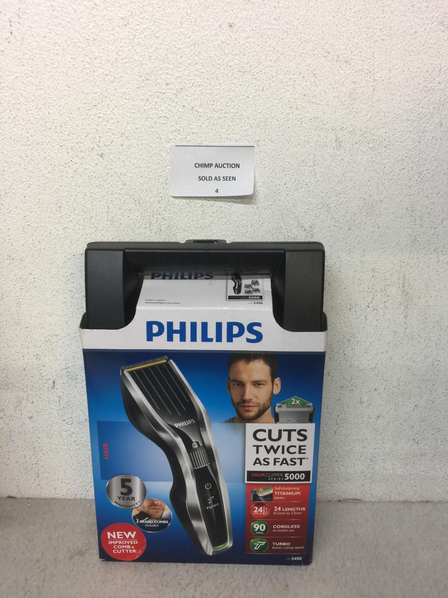 Philips Series 5000 Hair Clipper HC5450/83 with DualCut Technology