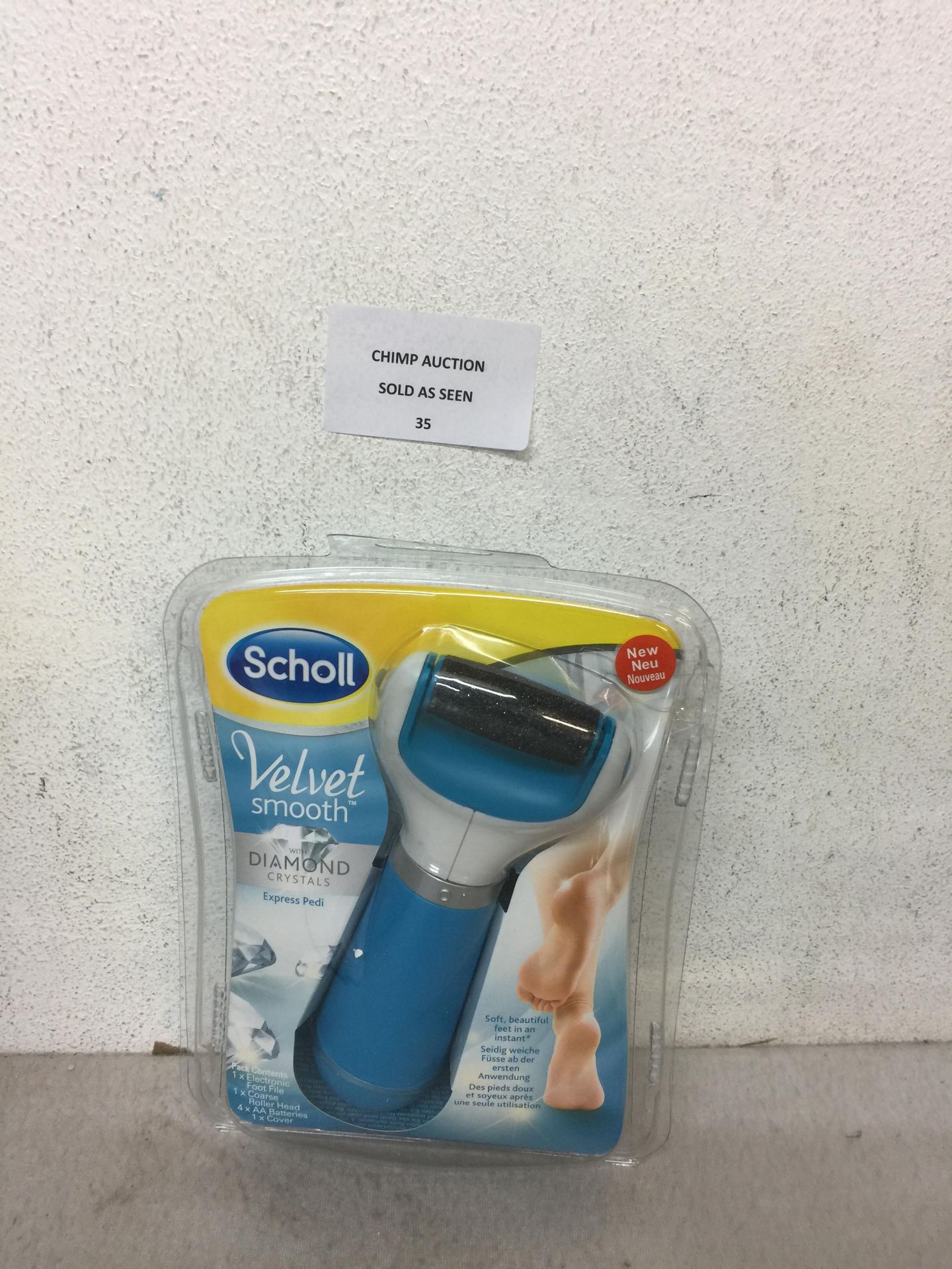 SCHOLL VELVET SMOOTH EXPRESS PEDI