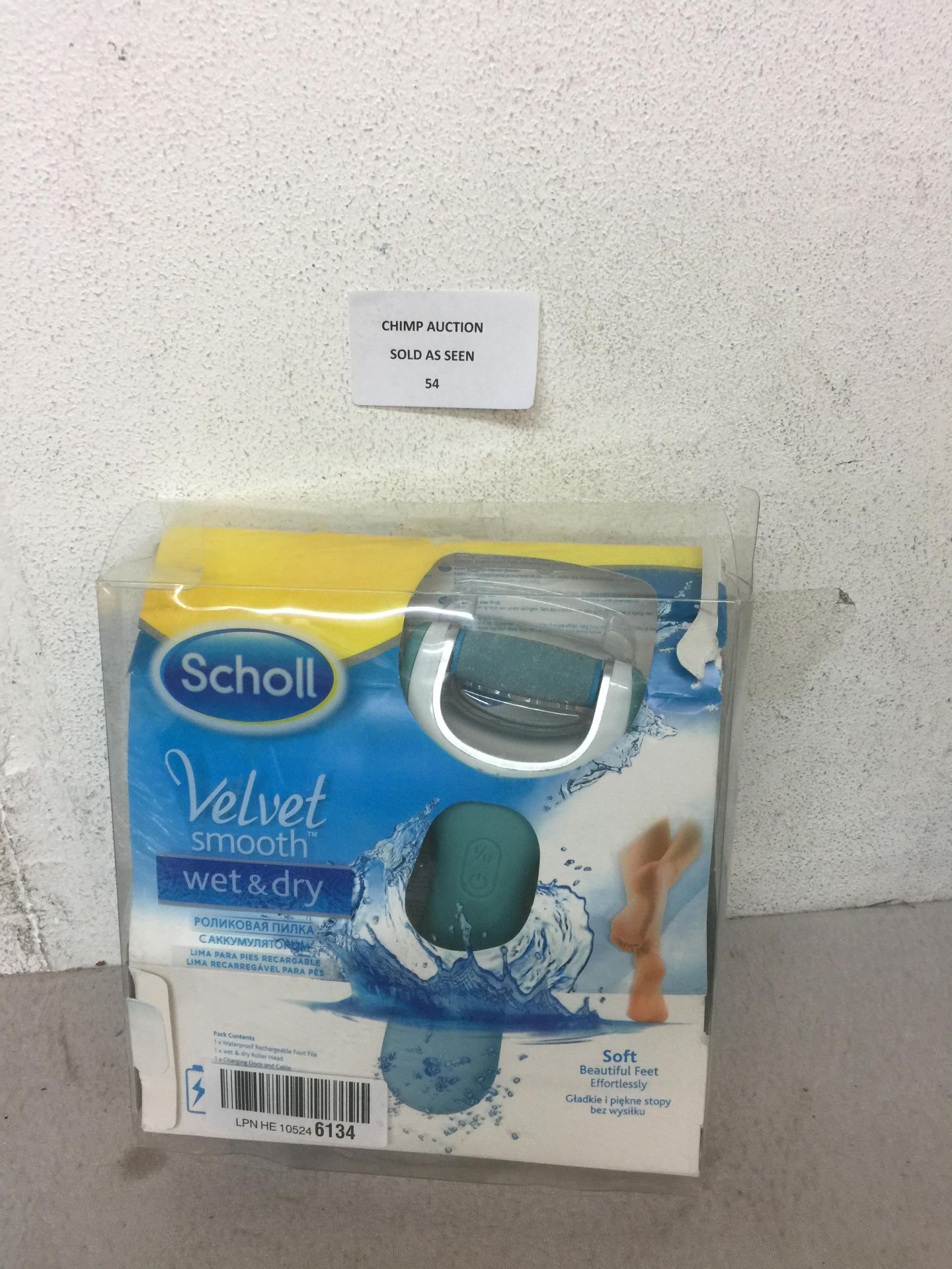 Scholl Velvet Smooth Wet & Dry Pedicure kit
