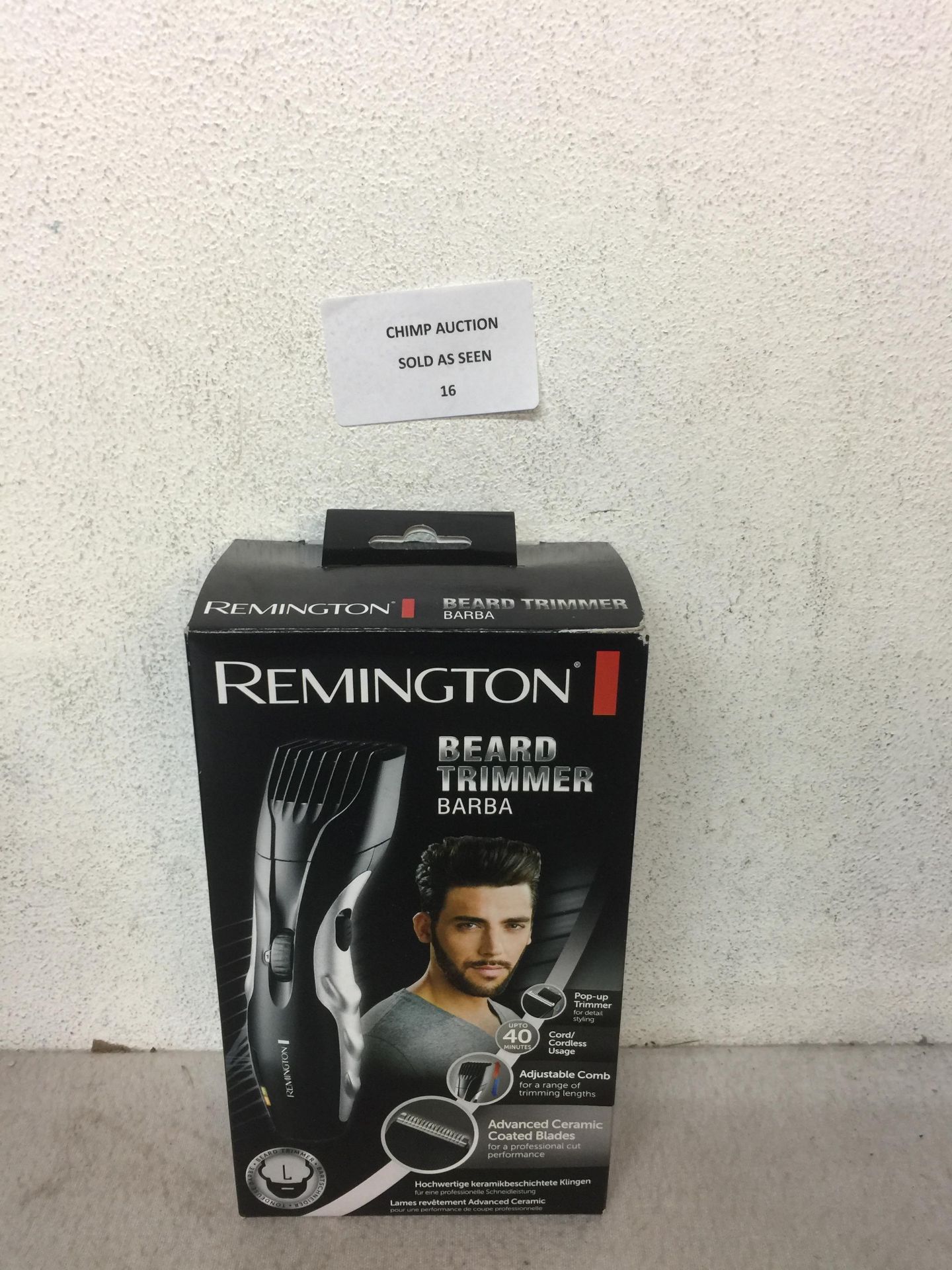 REMINGTON BEARD TRIMMER BARBA