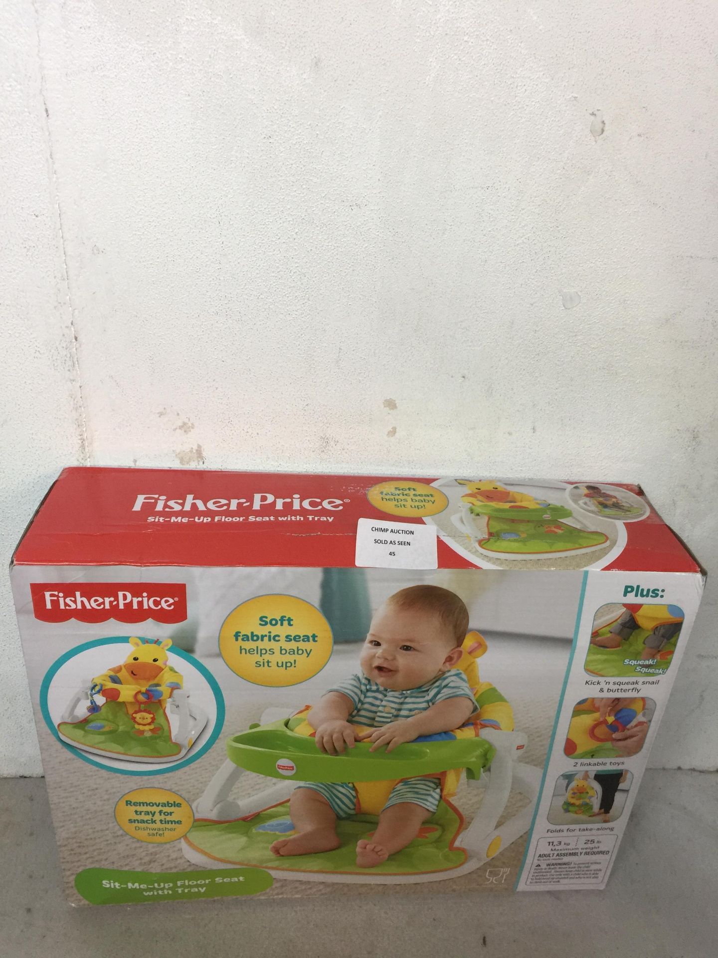 FISHER PRICE SIT-ME-UP BABY FLOOR SEAT