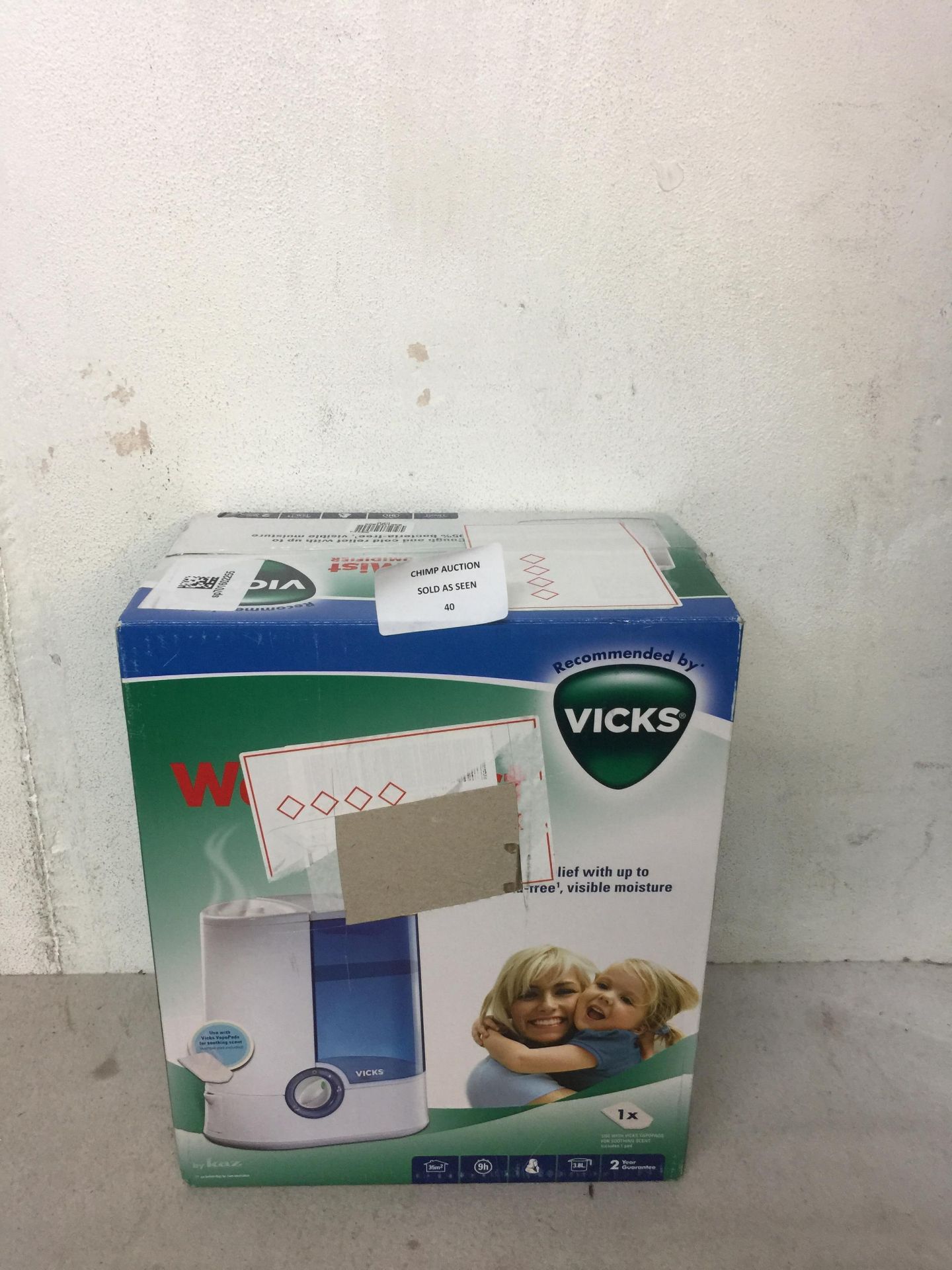 Vicks VH750 Warm Mist Humidifier