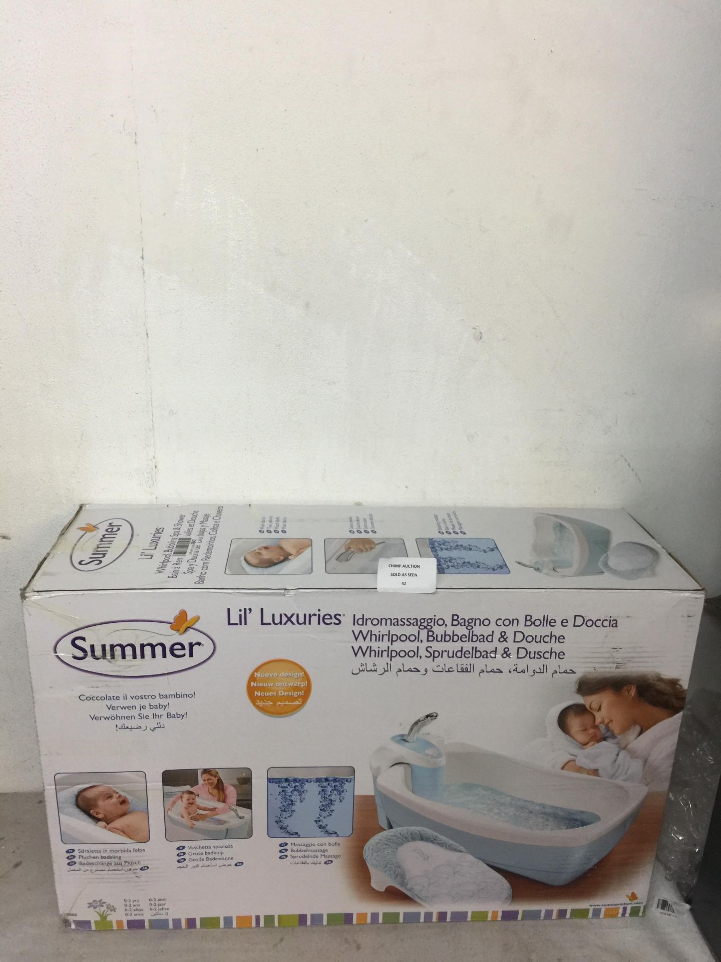 SUMMER LIL' LUXERIES WHIRLPOOL BATH