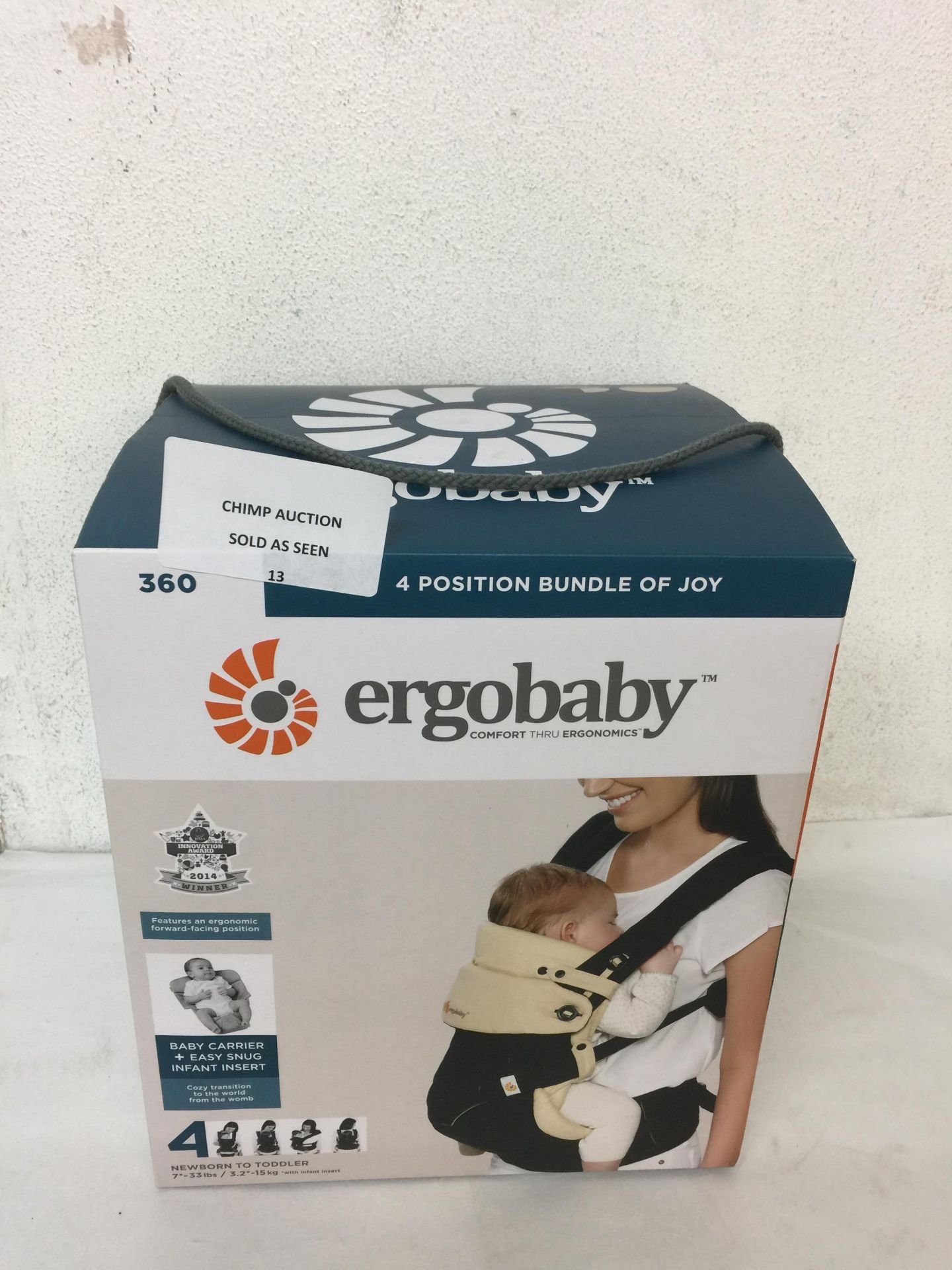 Ergobaby baby carrier collection 360 -bundle of joy- RRP £139.99