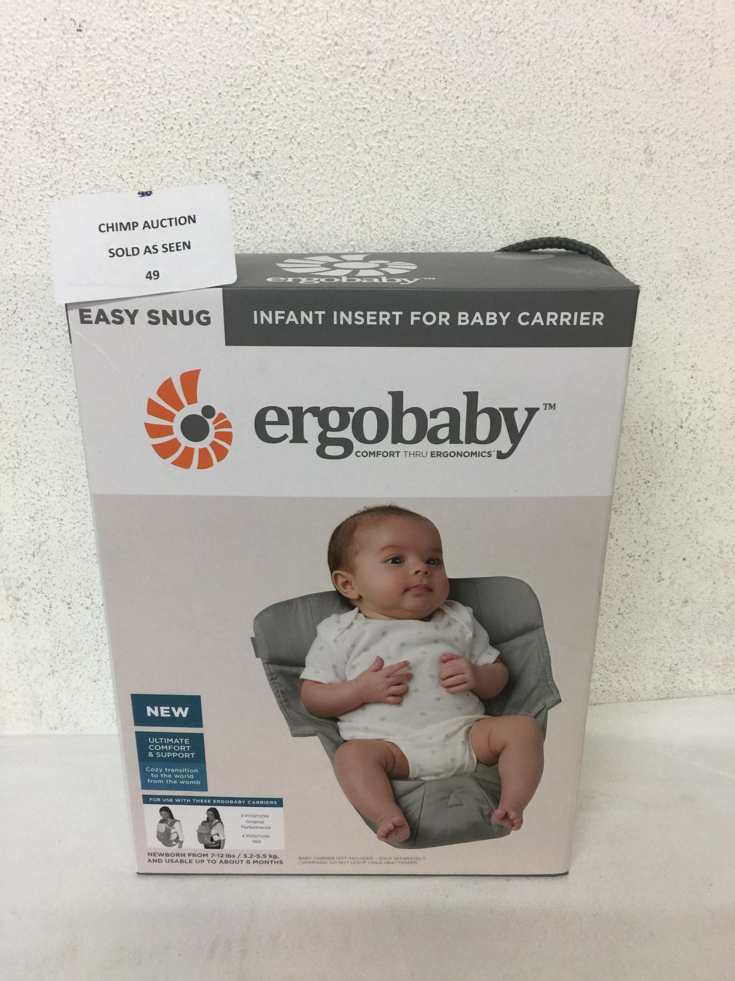 ERGOBABY EASY SNUG BABY CARRIER
