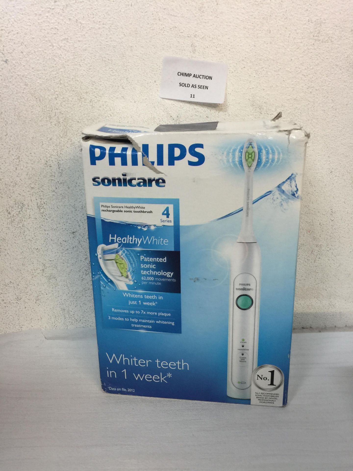 PHILIPS SONICARE HEALTHY WHITE SERIES 4 ELECTRIC TOOTHBRUSH