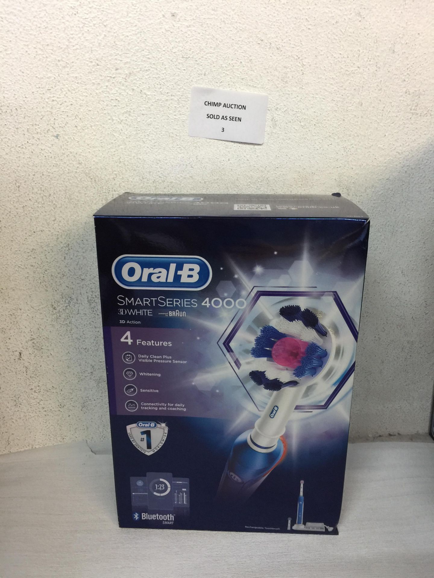 Oral-B Smart Series 4000 Cross Action Electric Rechargeable Toothbrush