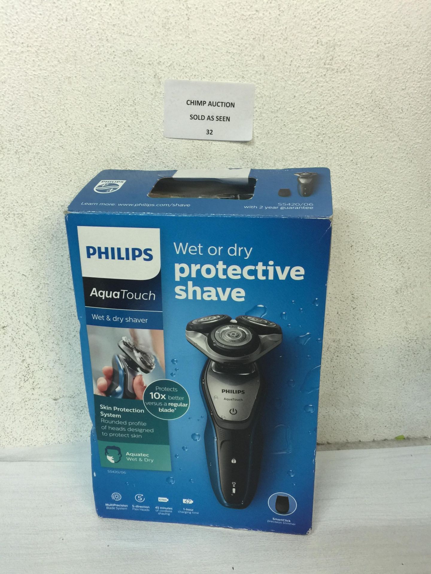 Philips Series 5000 Wet & Dry Men's Electric Shaver S5420/06