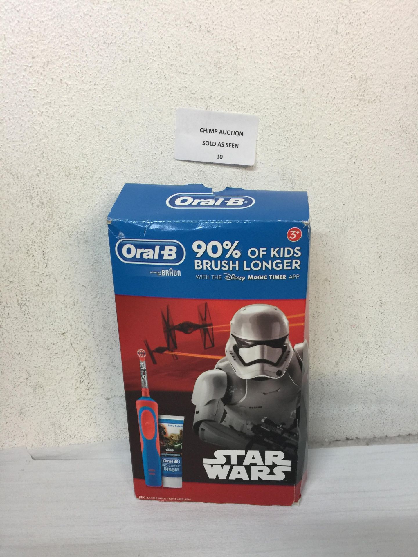 Oral-B Stages Power Kids Electric Toothbrush Featuring Star Wars
