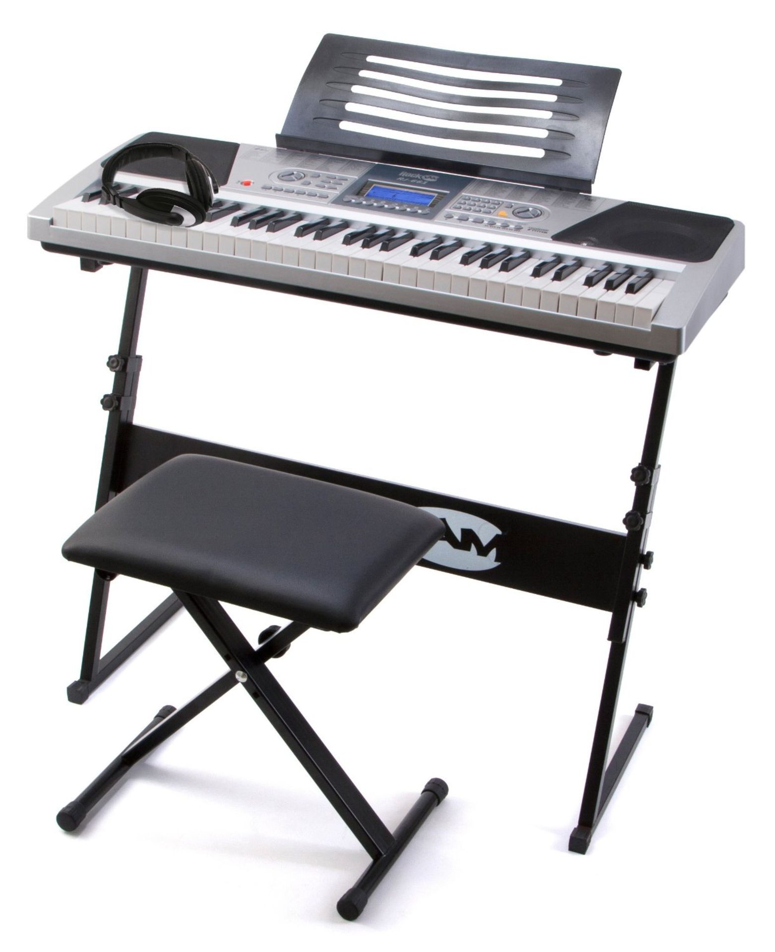BRAND NEW RockJam RJ661 Electronic Interactive Teaching Piano RRP £99.99.