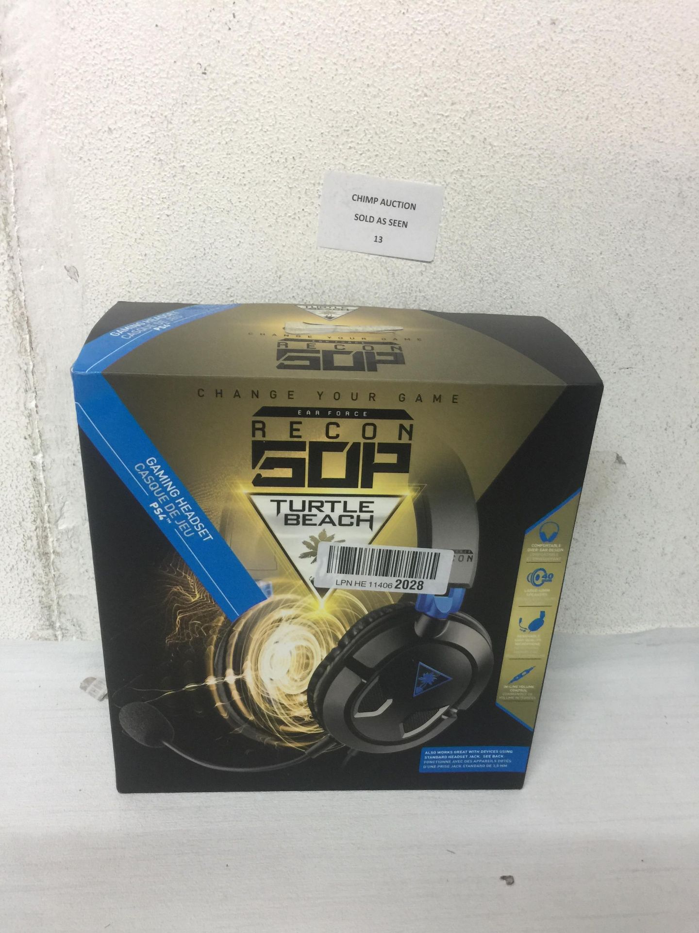 Turtle Beach Recon 50P Stereo Gaming Headset (PS4/Xbox One)