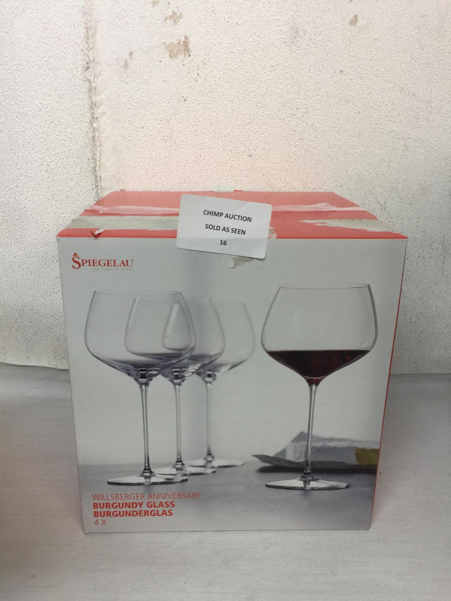 BRAND NEW Spiegelau Salute Wine Glass