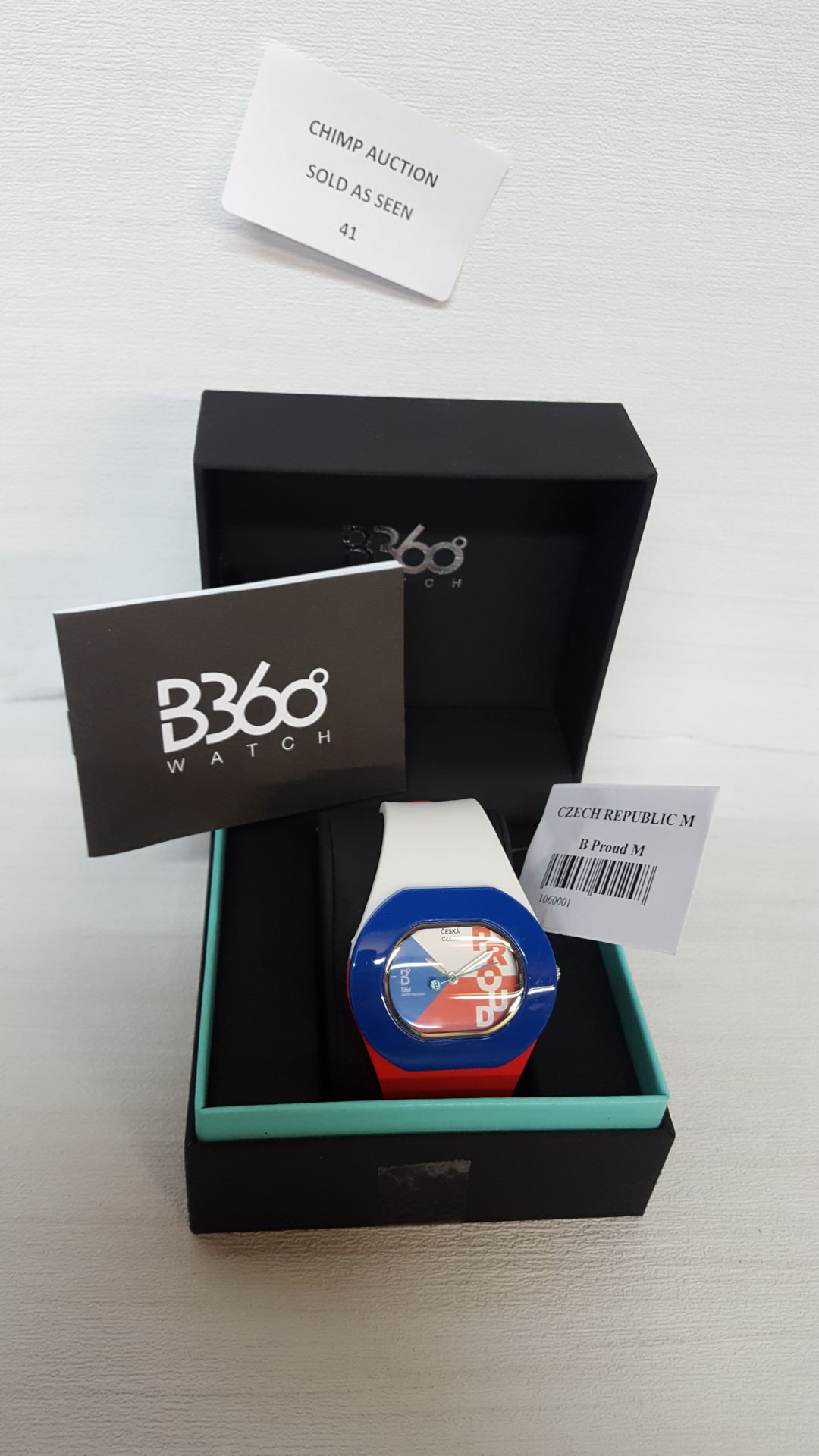 BRAND NEW B360 UNISEX CZECH QUARTZ WATCH RRP £99.99