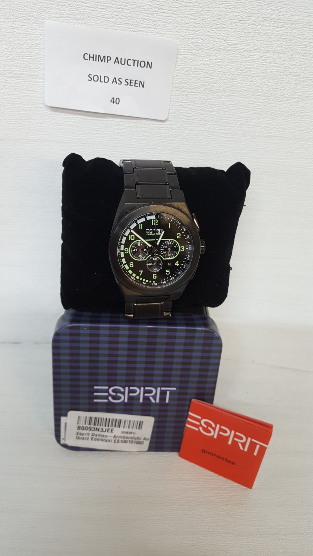 BRAND NEW ESPRIT CHRONOGRAPH ES100101002 RRP £139.99