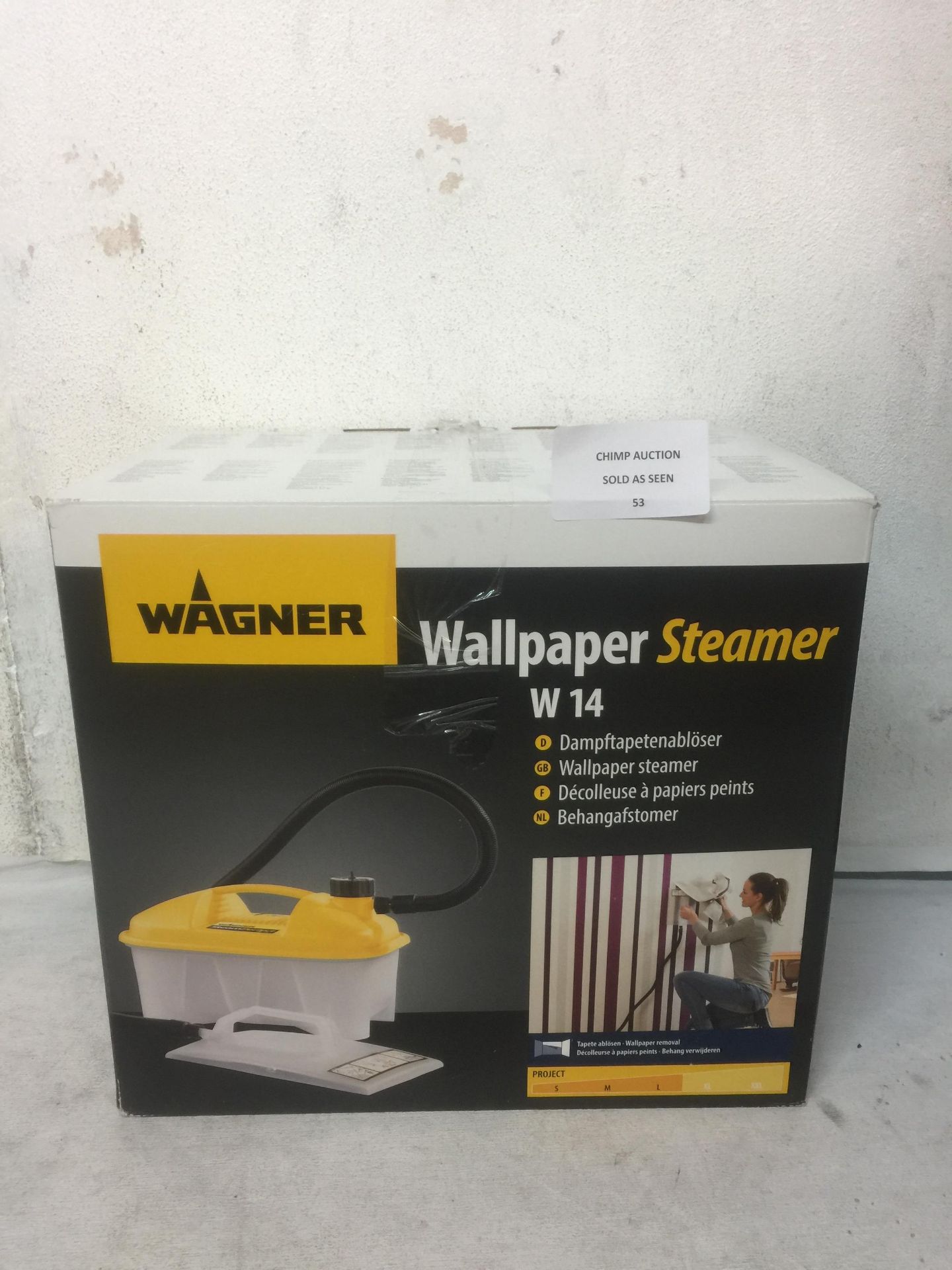 Wagner W-14 2000 Watt Steam Wallpaper Stripper