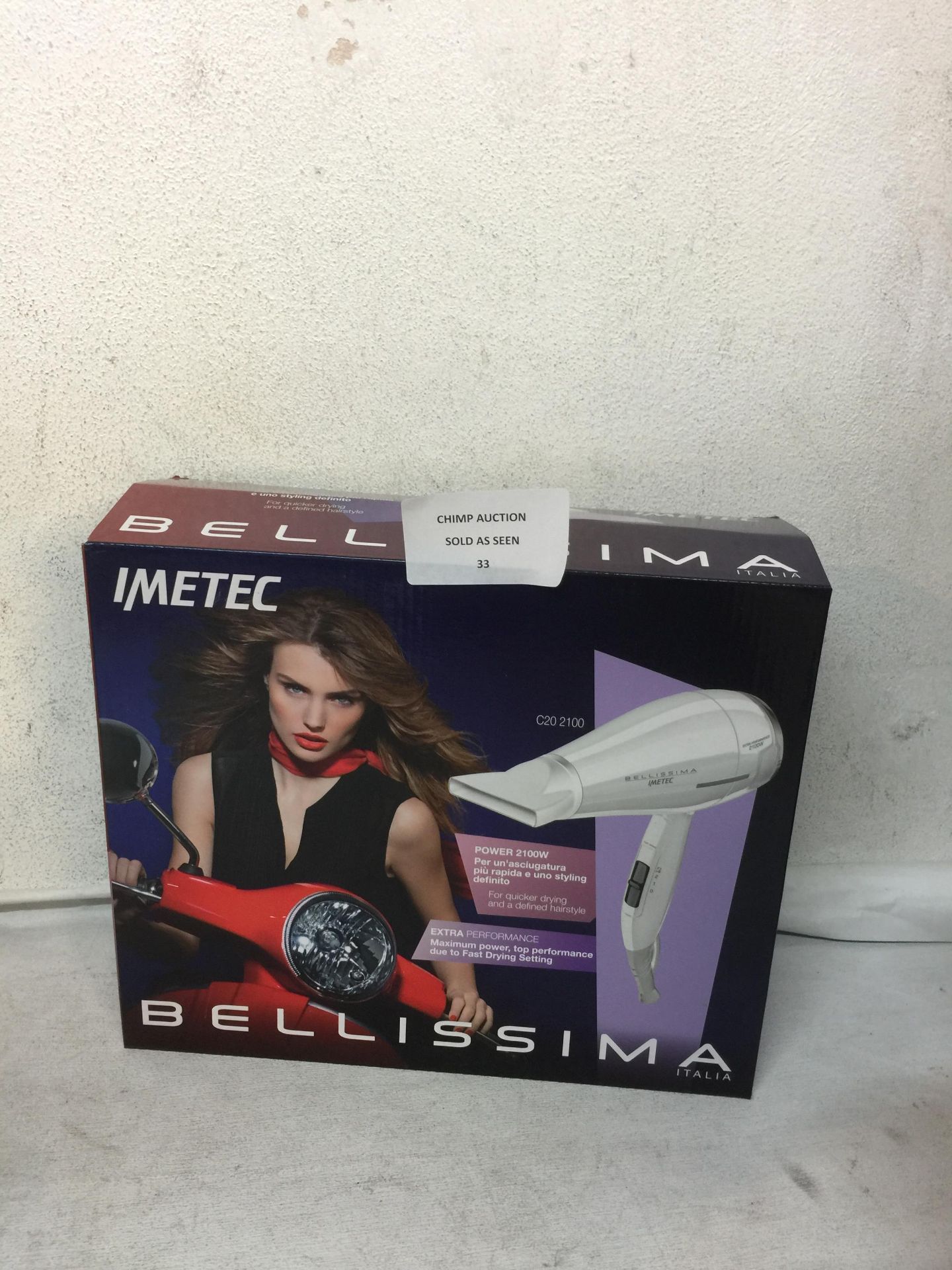 IMETEC BELLISSIMA ITALIA HAIR DRYER