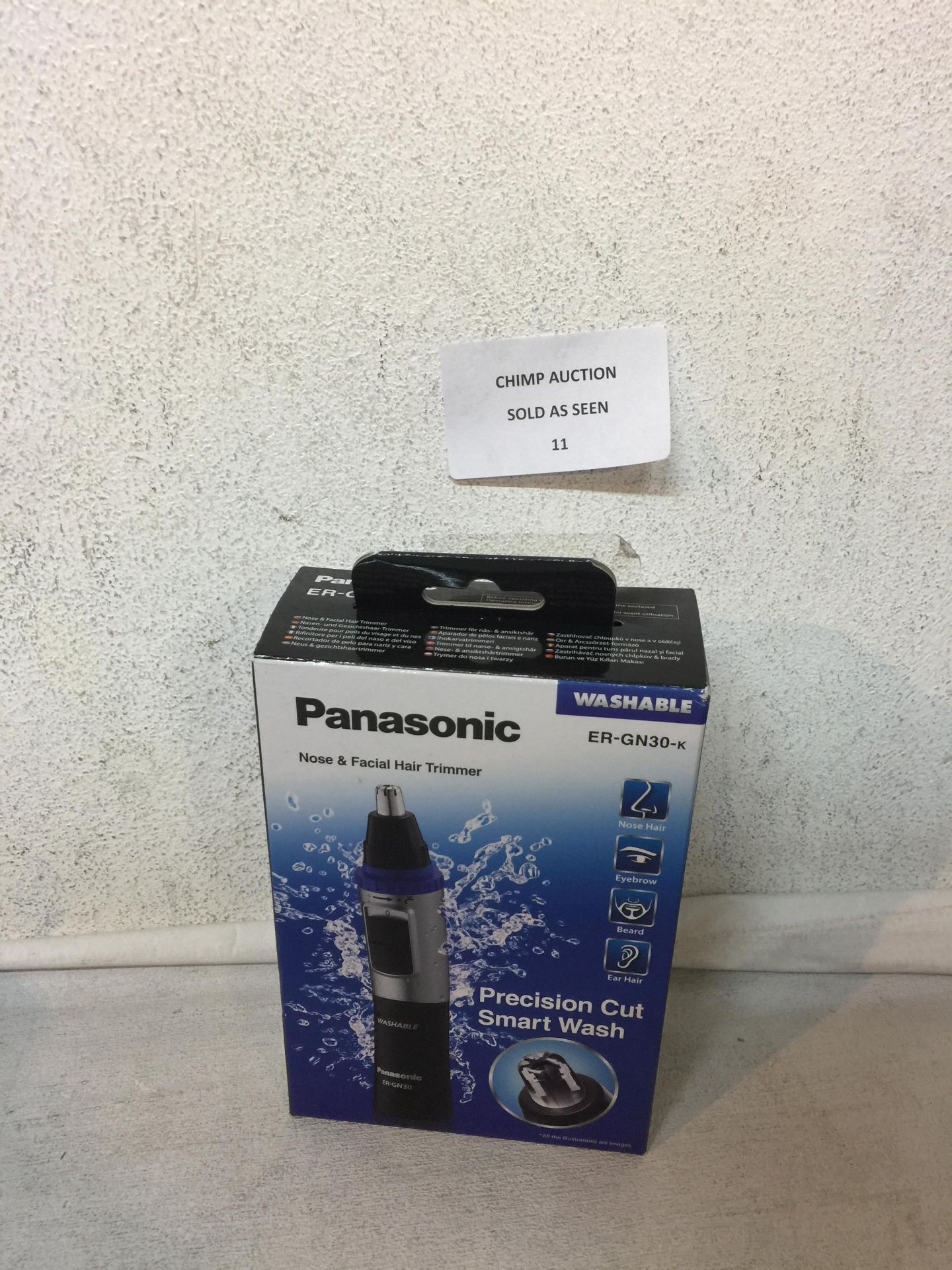 PANASONIC ER-GN30-K NOSE & FACIAL HAIR TRIMMER