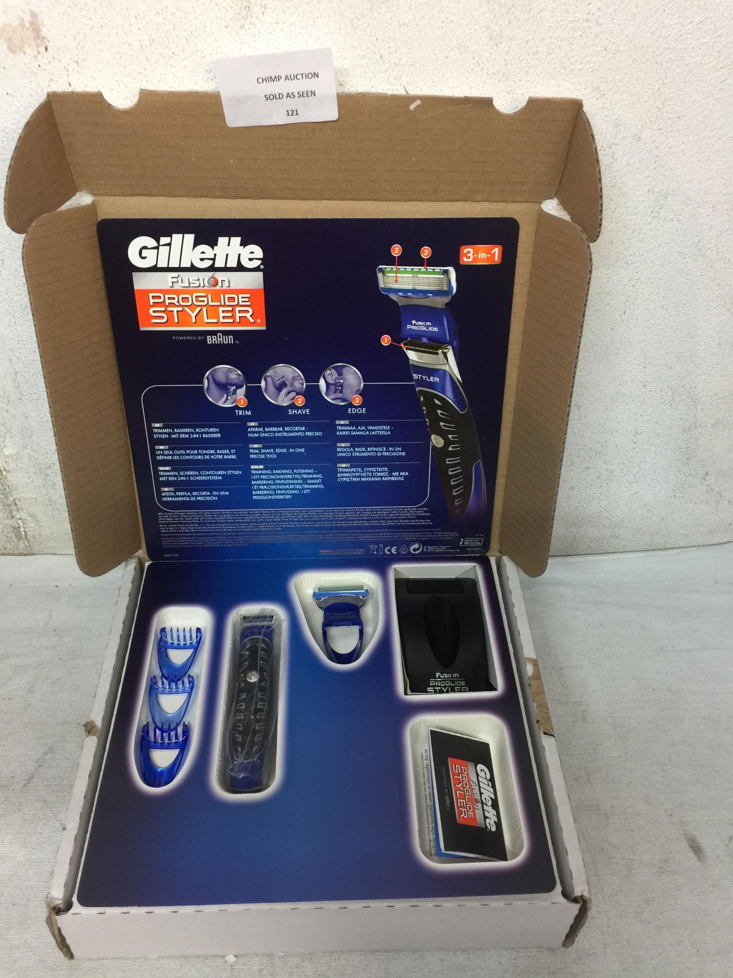 Gillette Fusion ProGlide Styler 3-in-1 (Razor, Beard Trimmer)