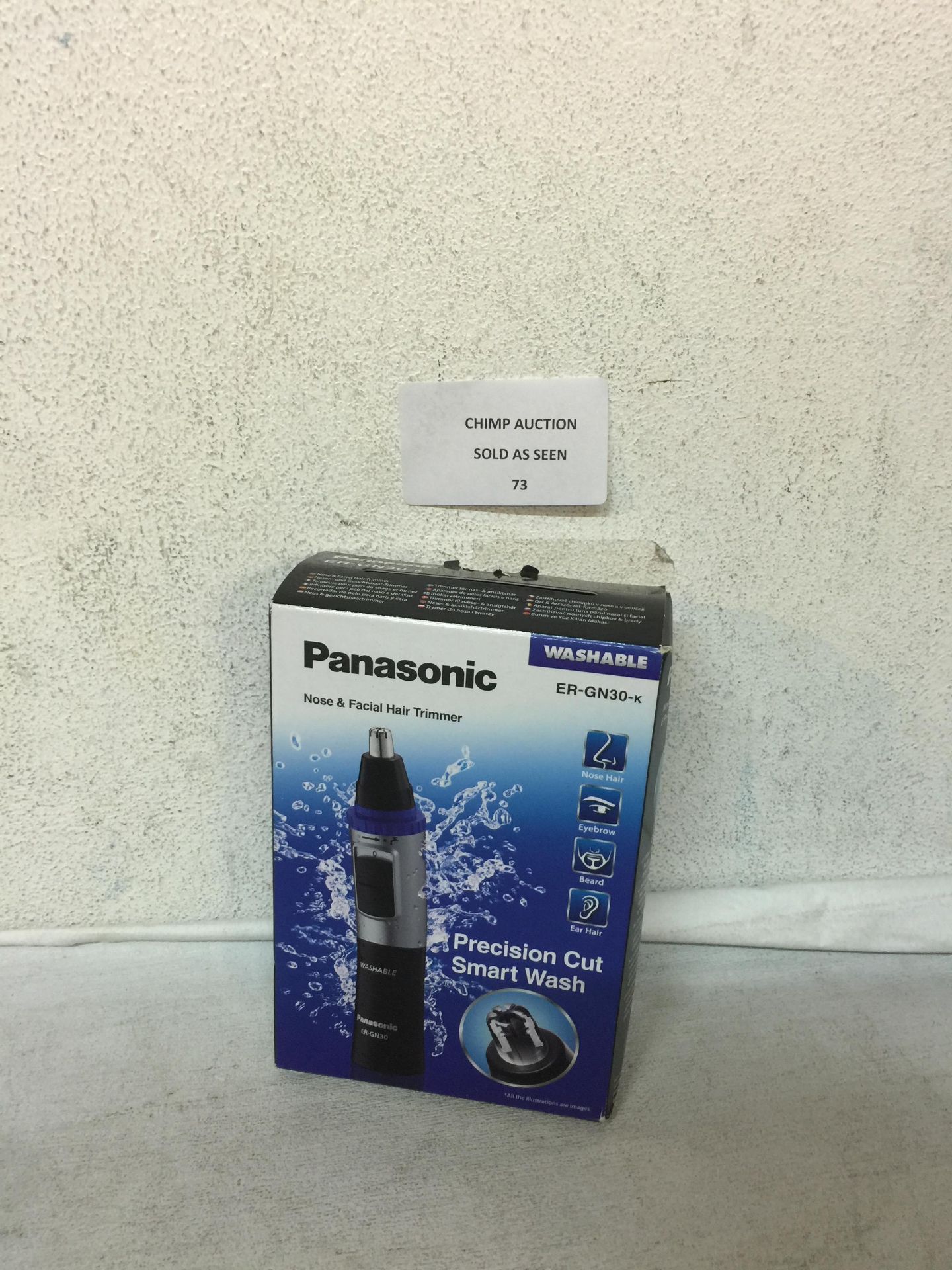 PANASONIC ER-GN30-K NOSE & FACIAL HAIR TRIMMER