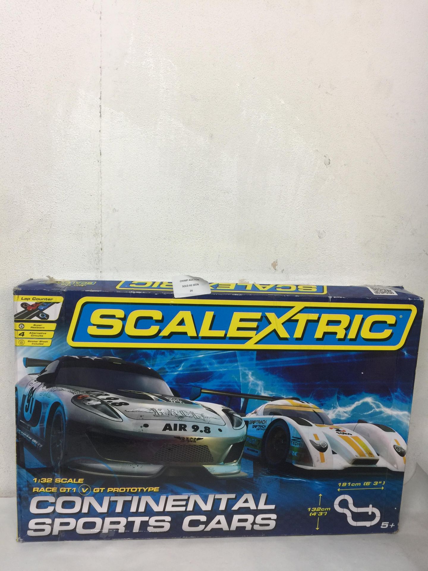 Scalextric 1:32 Scale Continental Sports Cars Race Set RRP £169.99