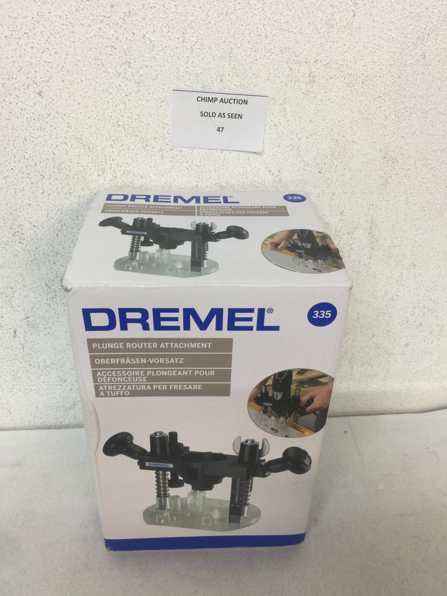 DREMEL PLUNGE ROUTER ATTACHEMENT