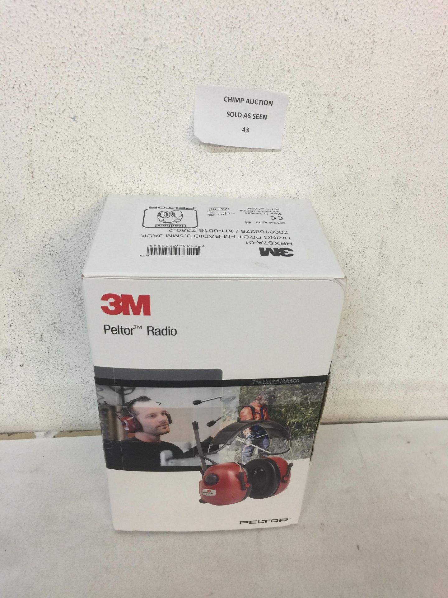 3M PELTOR RADIO HEADPHONES