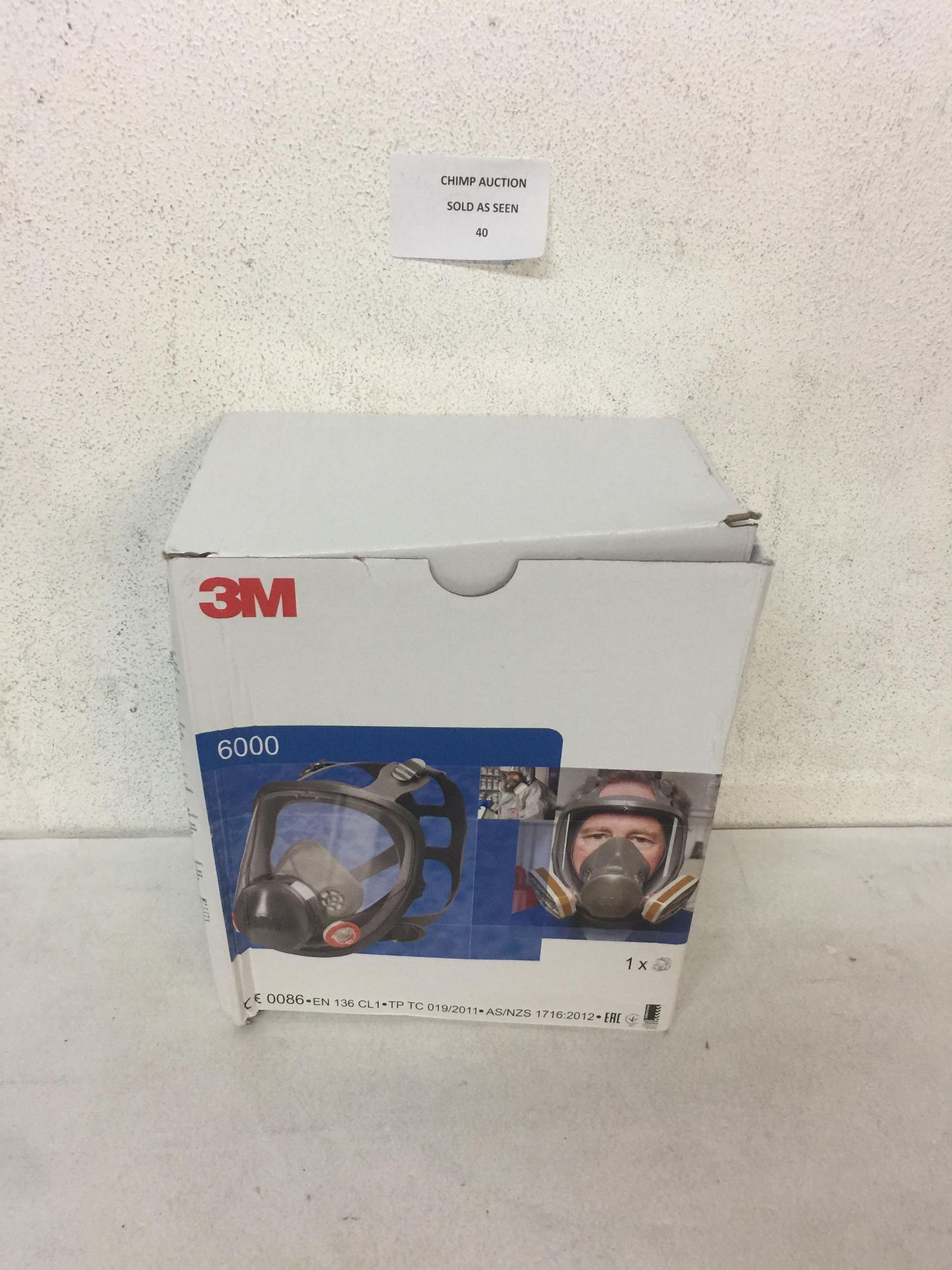 3M 6000 WORK FACE MASK