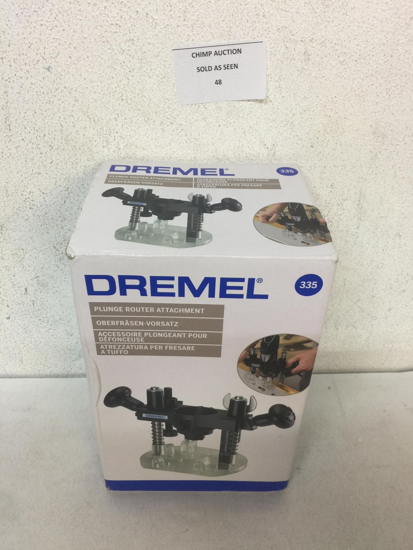 DREMEL PLUNGE ROUTER ATTACHEMENT