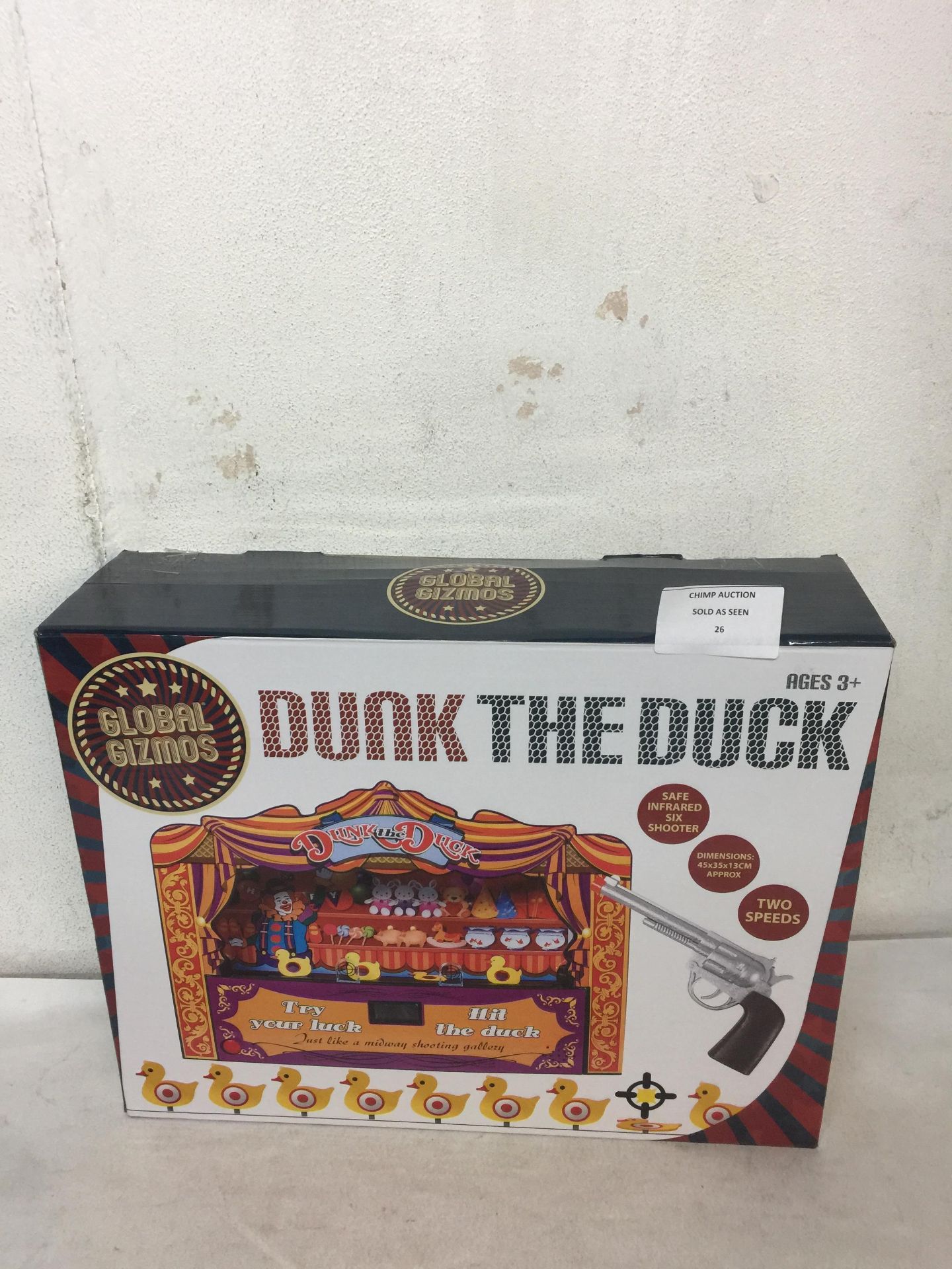 GLOBAL GIZMOS DUNK THE DUCK PLAYSET