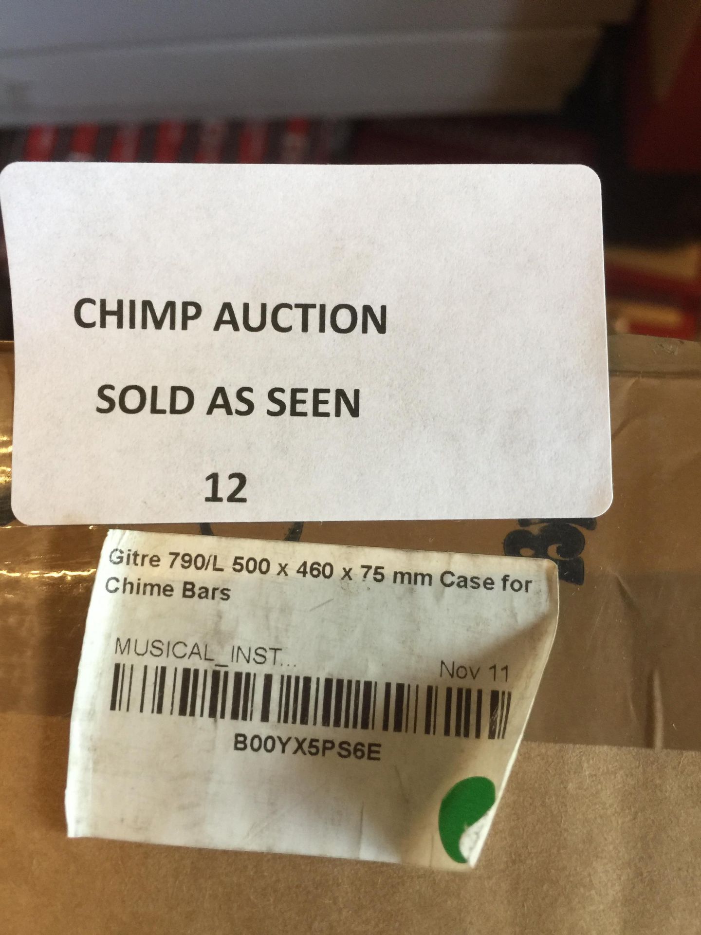 BRAND NEW GITRE 790/L CASE FOR CHIME BARS