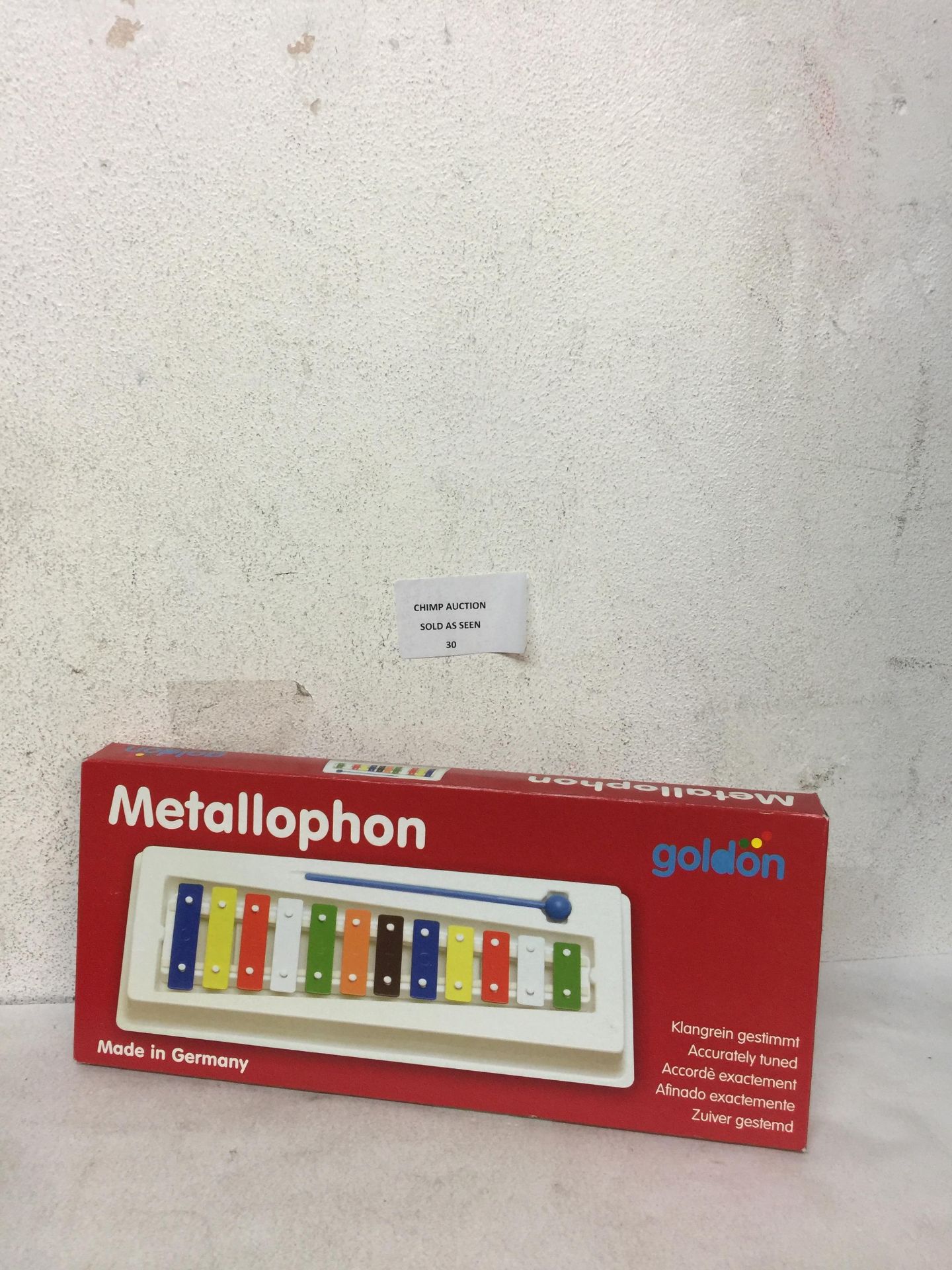 BRAND NEW GOLDON 11033 12 PLUS 3 METALLOPHONE