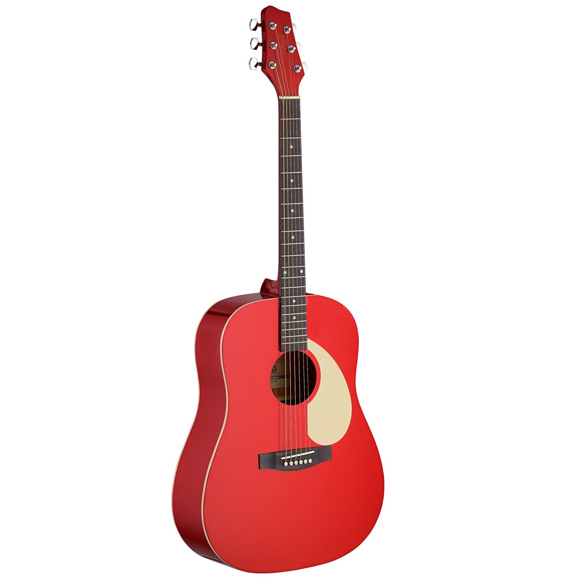 BRAND NEW Stagg SA30D-RA Dreadnought Acoustic Guitar with Linden Top RRP £139.99.