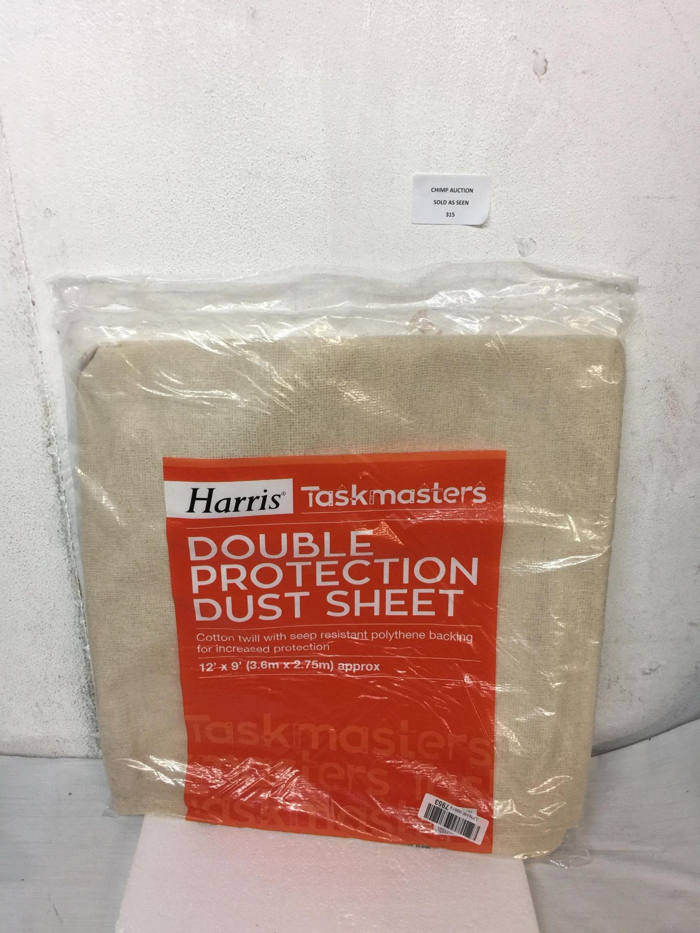 Double Protection Dust Sheet