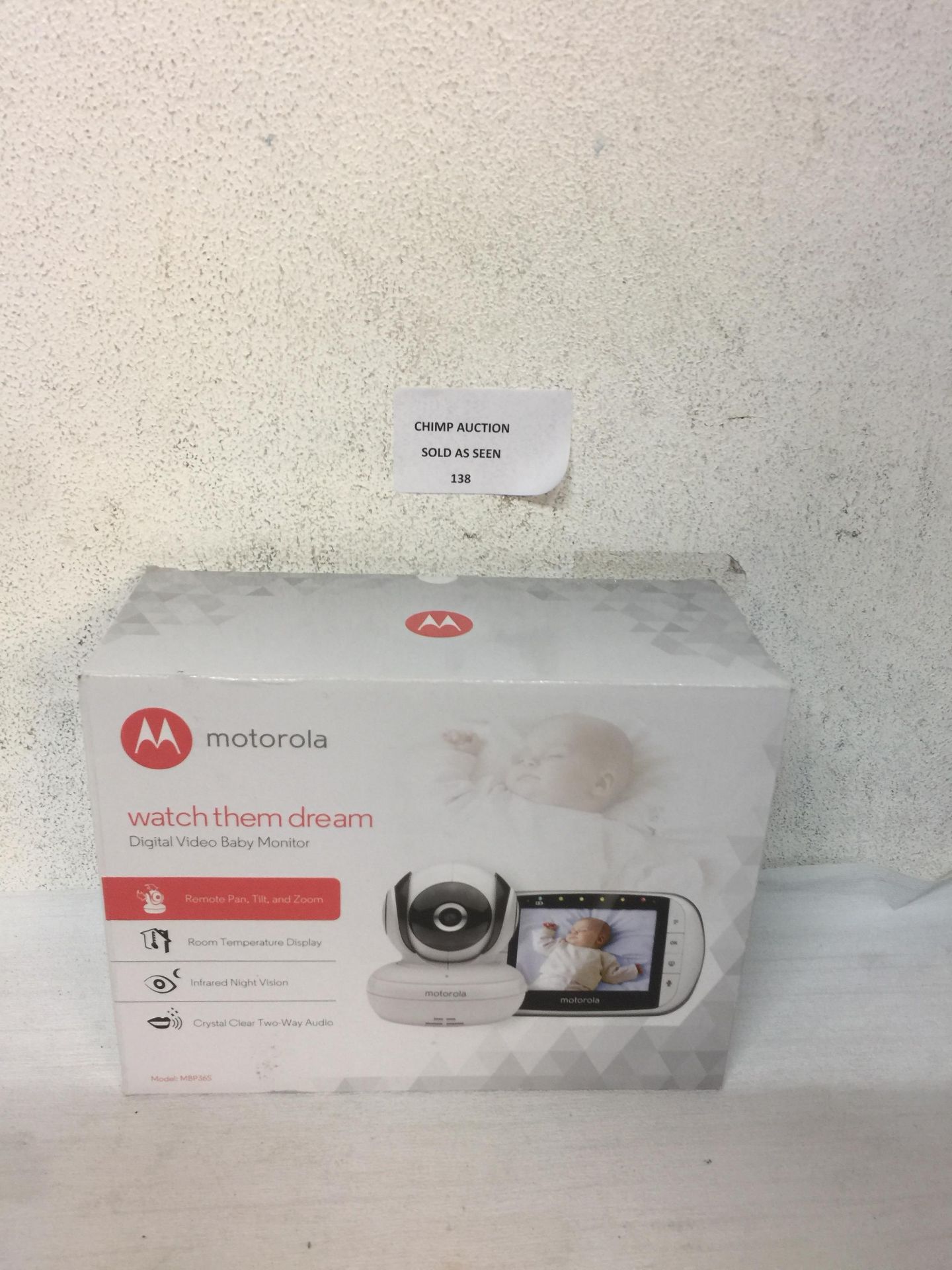 Motorola MBP36S Digital Video Monitor 3.5" Colour LCD Display RRP £139.99