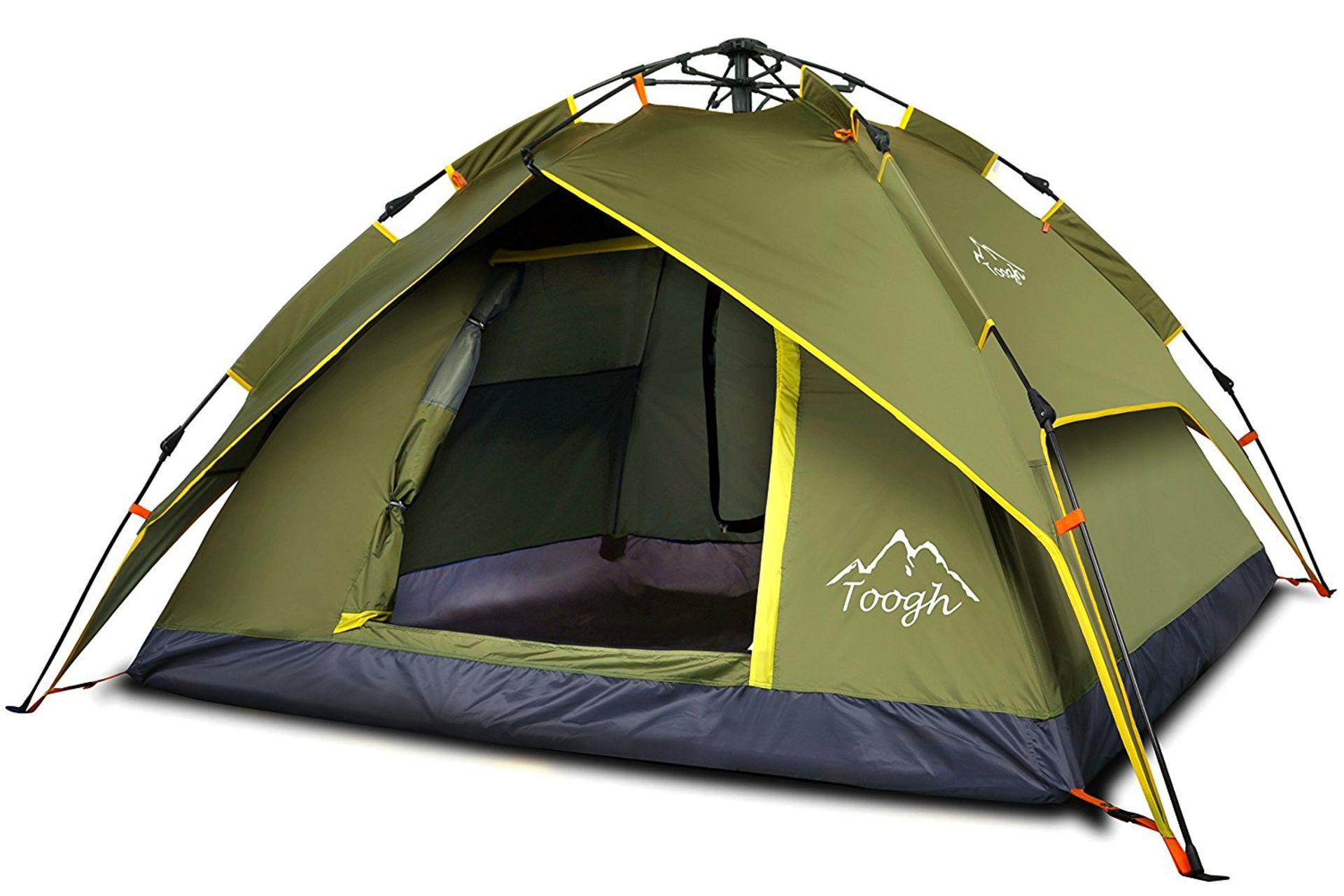 Toogh 3 Person Pop Up Tent -Camping Hiking Beach Tent RRP £57.99