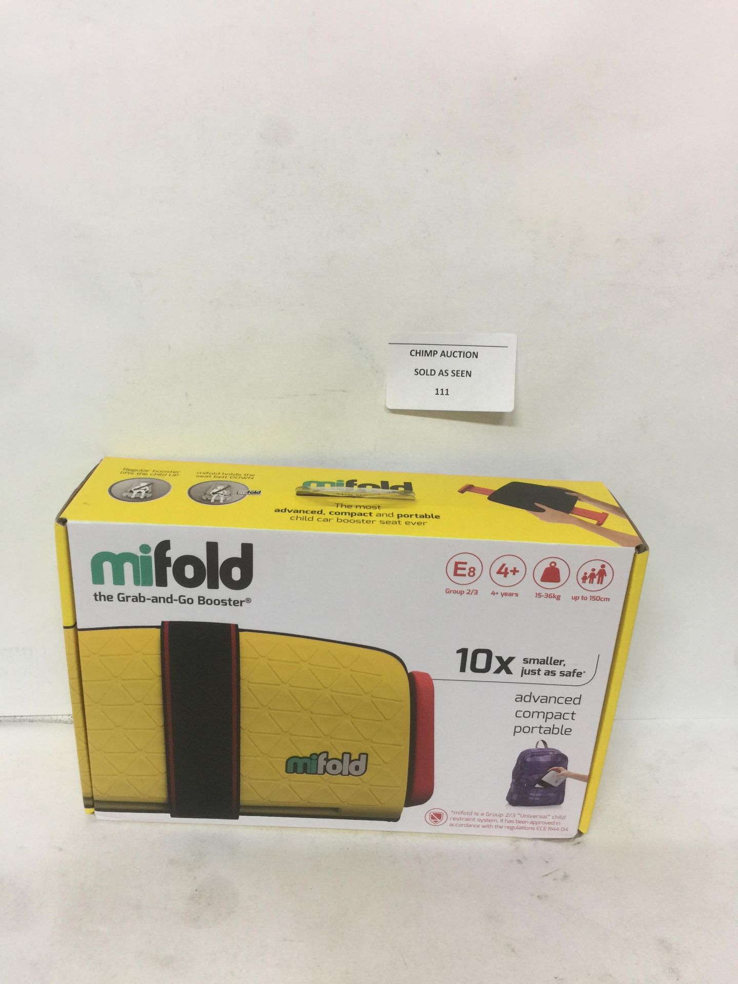 Mifold Grab & Go Booster Seat RRP £50